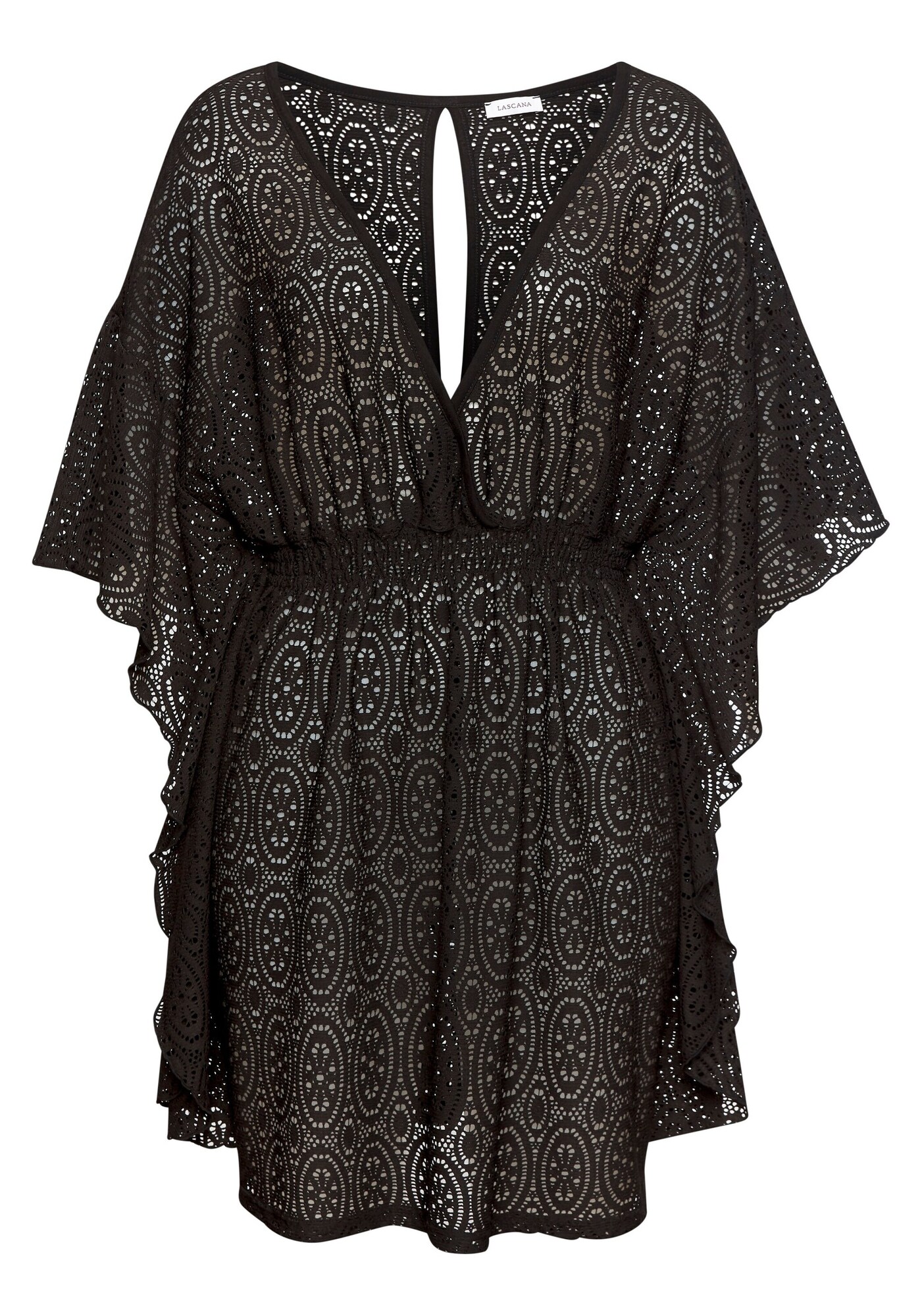 LASCANA Rochie de plaja  negru