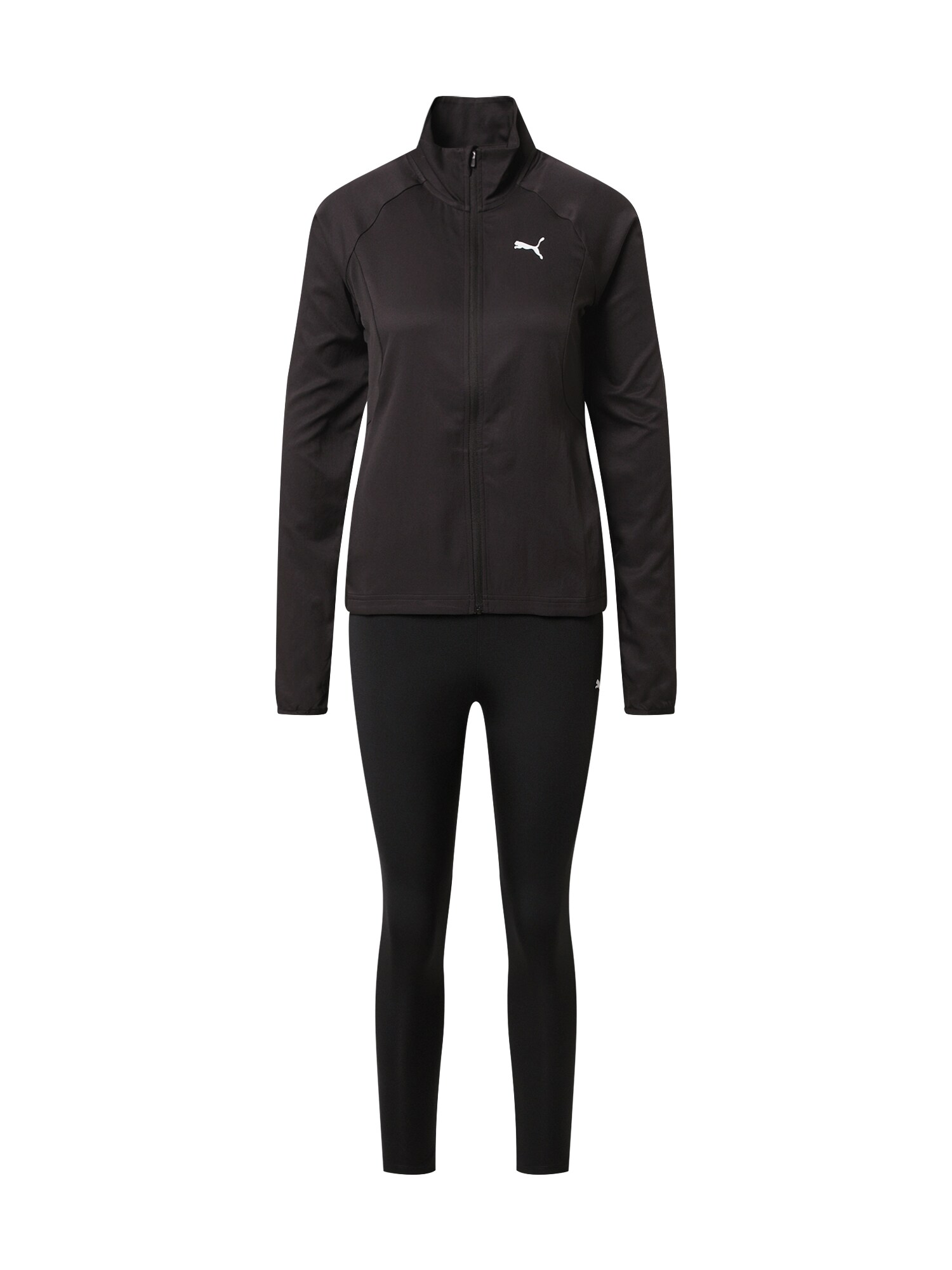 PUMA Sportinis kostiumas 'Yogini'  juoda / balta