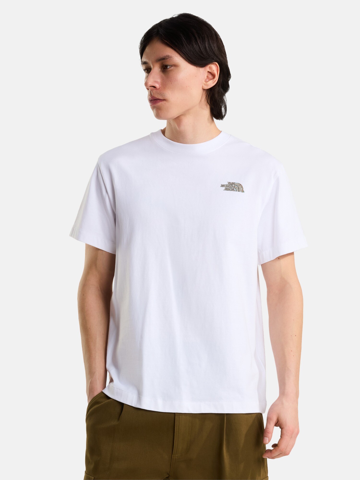 THE NORTH FACE Camiseta  amarillo / greige / esmeralda / blanco – imagen 4