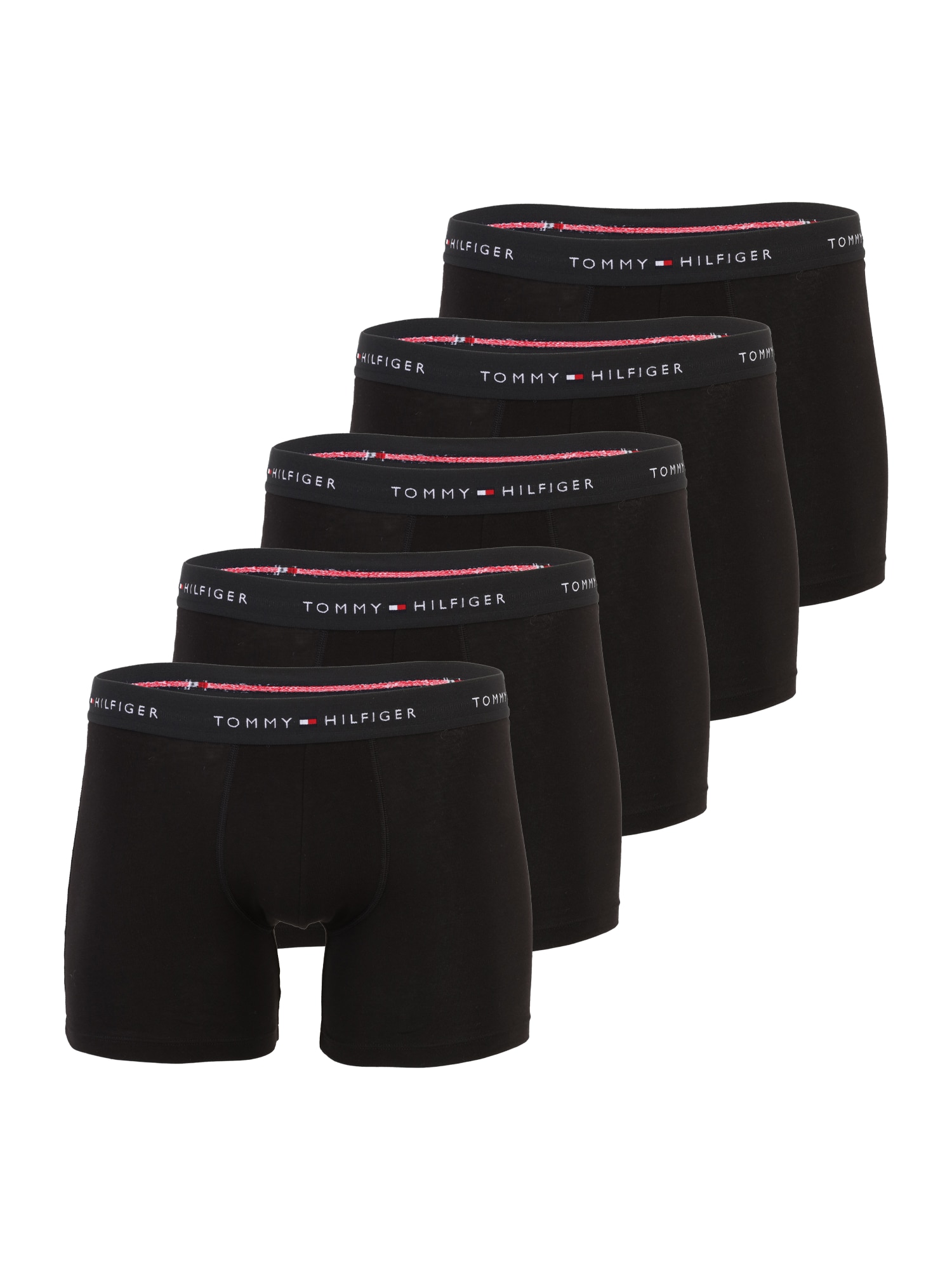 Tommy Hilfiger Underwear Boxeri  roșu / negru / alb