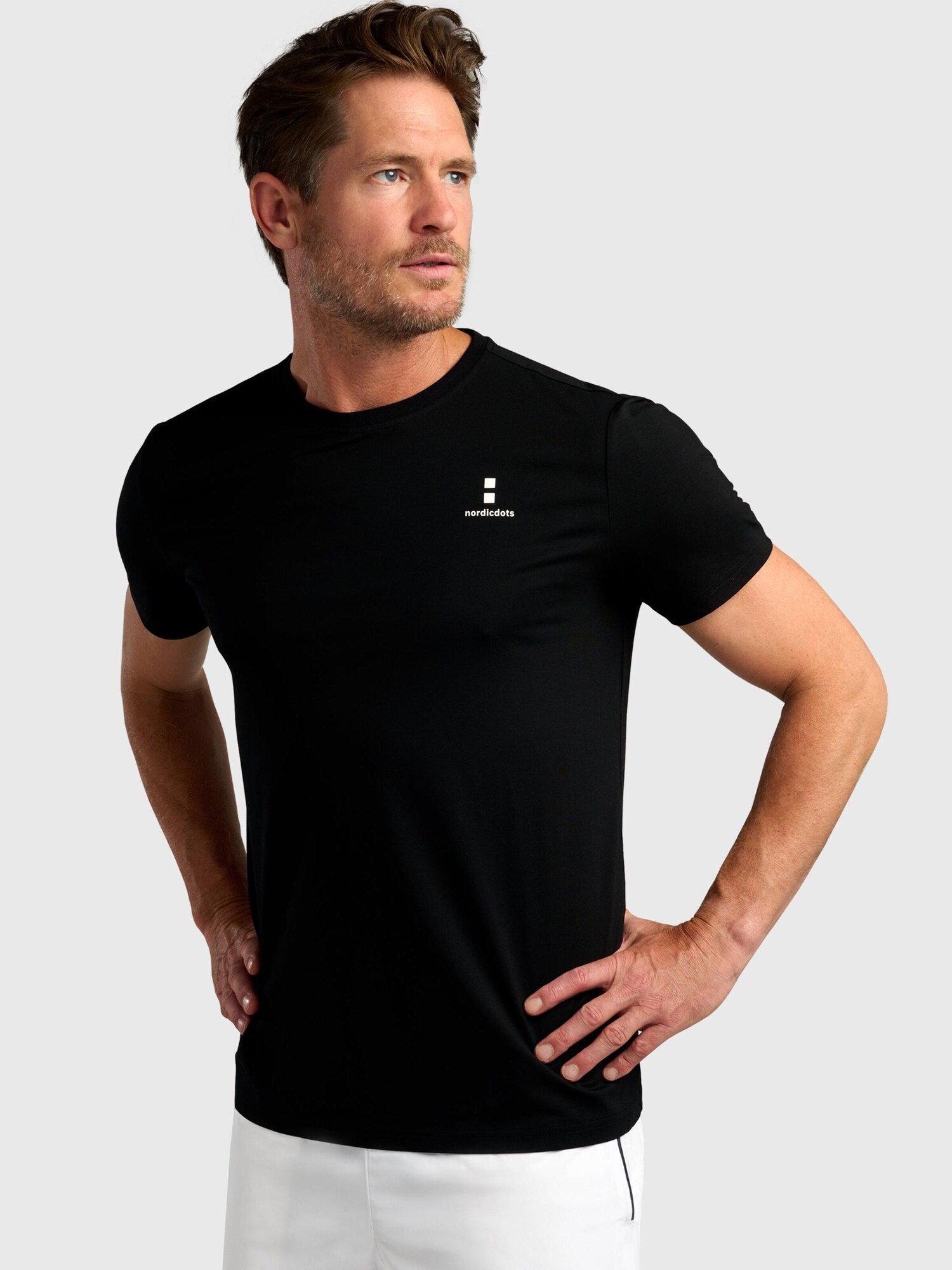 nordicdots Camiseta funcional 'Modal Comfort'  negro