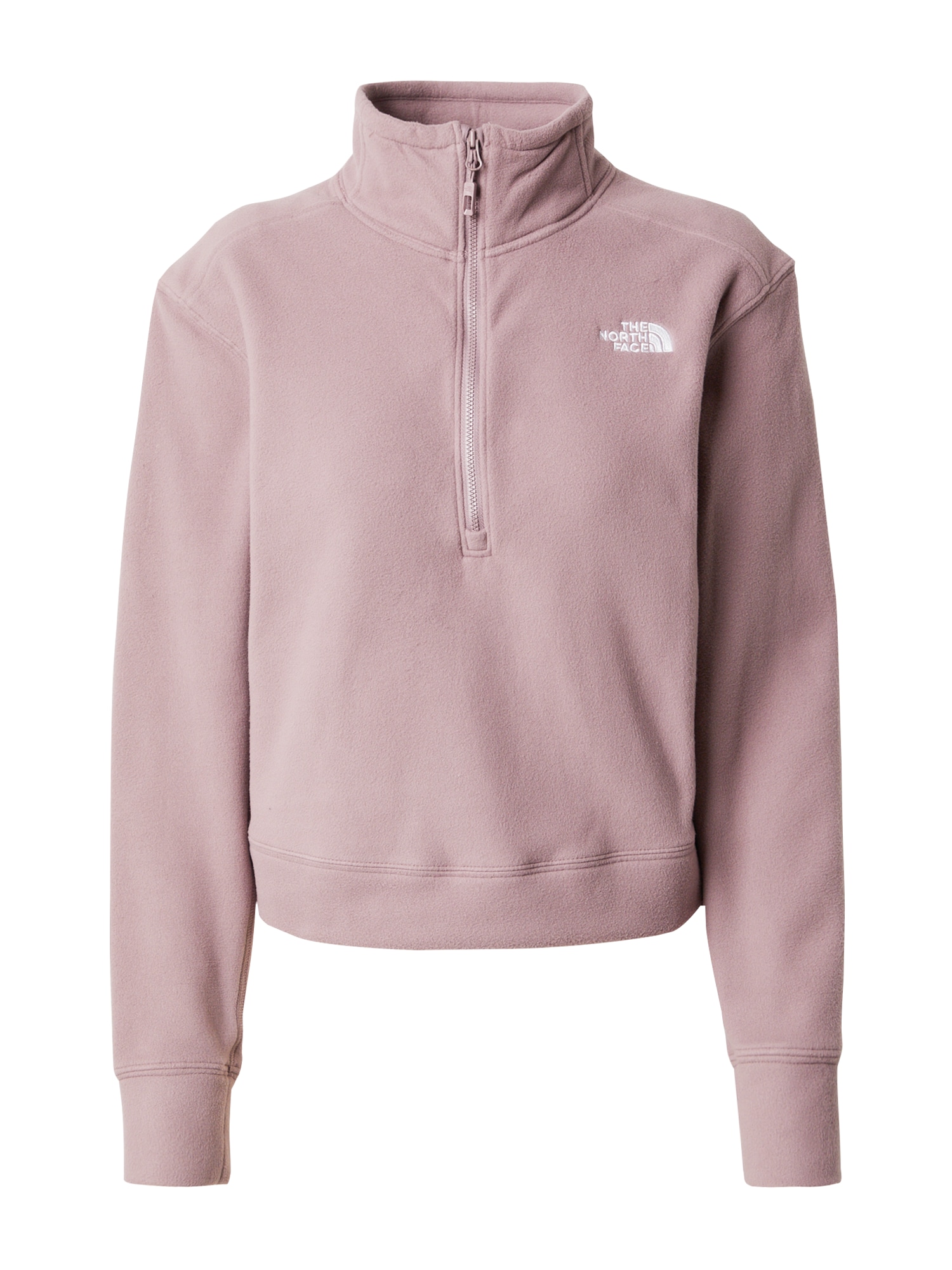 THE NORTH FACE Sportski pulover '100 GLACIER'  prljavo roza / bijela