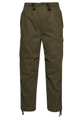 Superdry Cargobroek Olijfgroen / Zwart / Wit