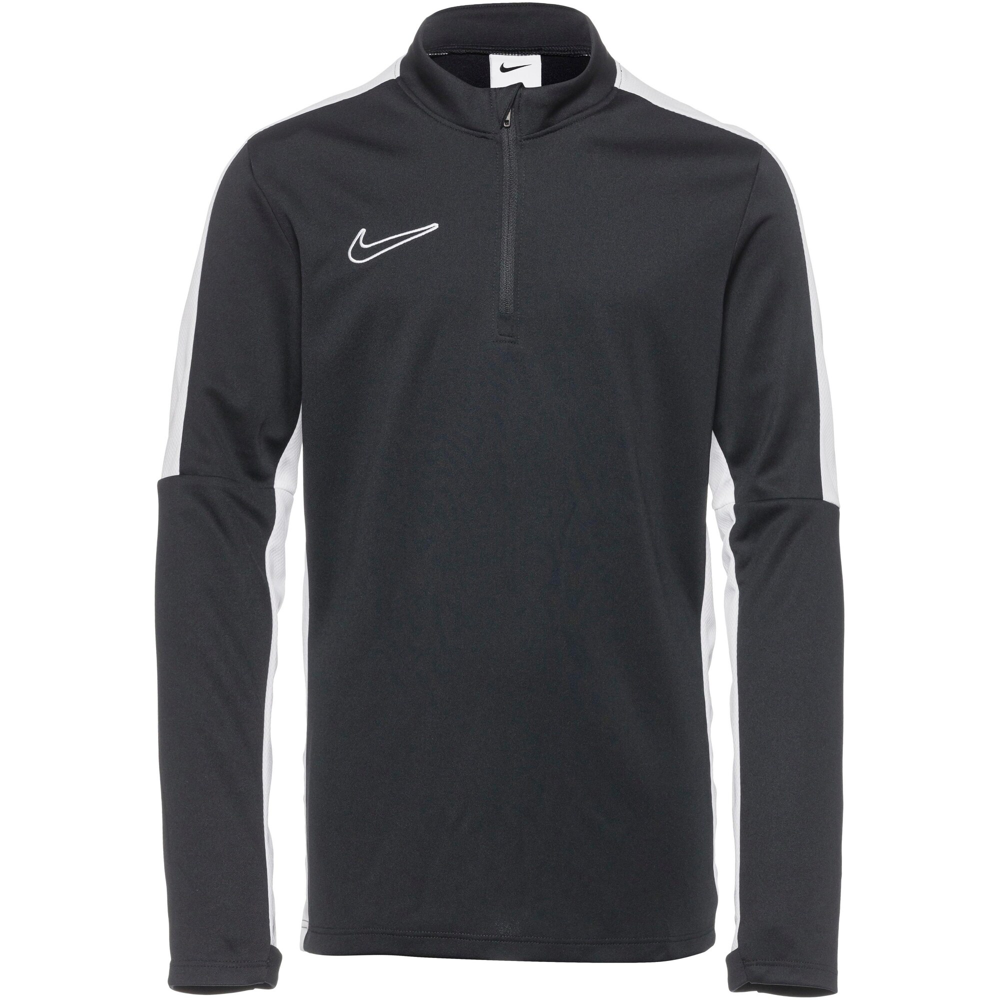 NIKE Funkčné tričko 'Academy23'  čierna / biela