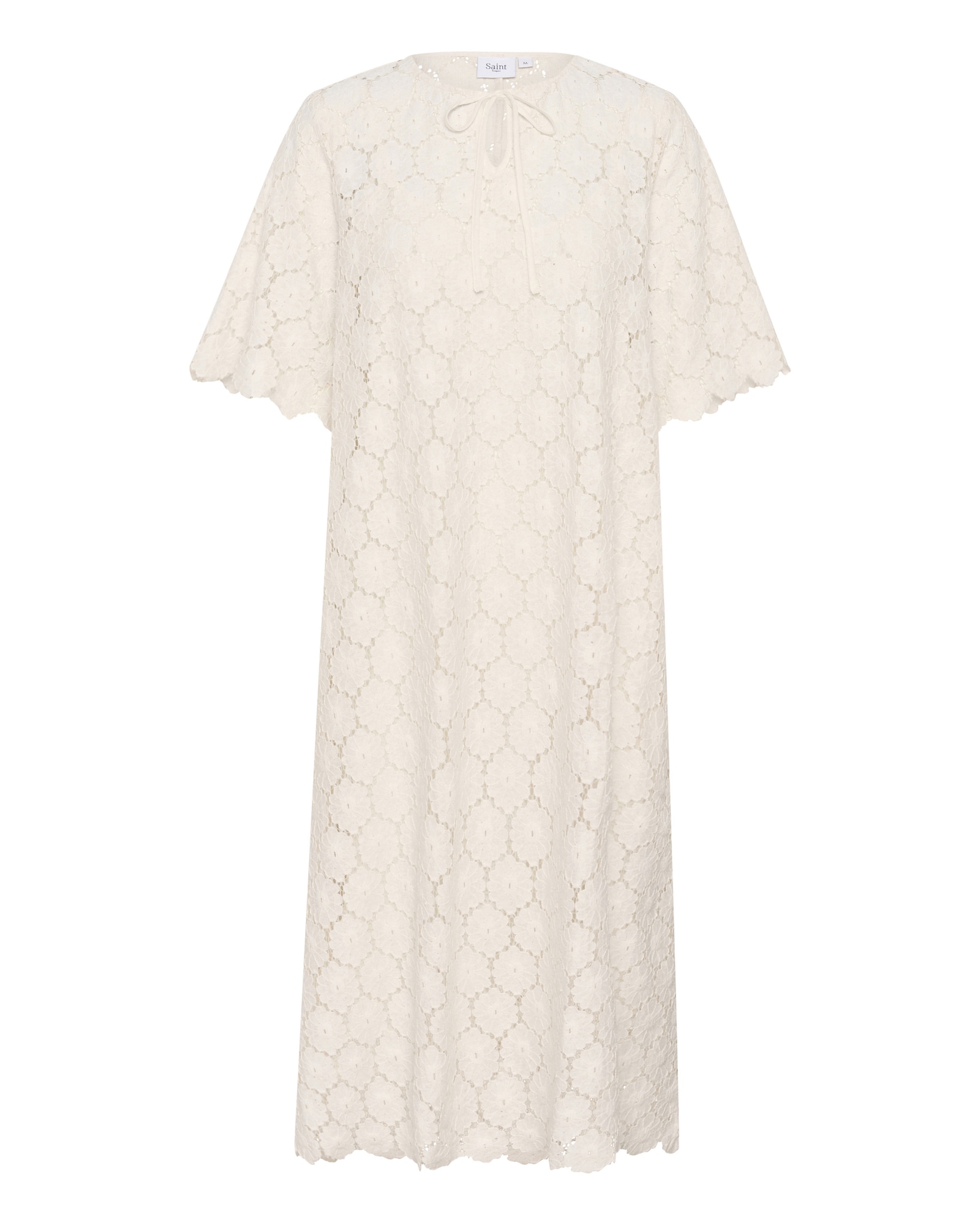 SAINT TROPEZ Vestido 'Zoja'  blanco cáscara de huevo