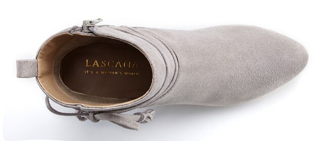 LASCANA, Rövid szárú csizmák, szürke, 4 kép a 7 közül