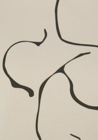 LASCANA, Tréning póló, bézs