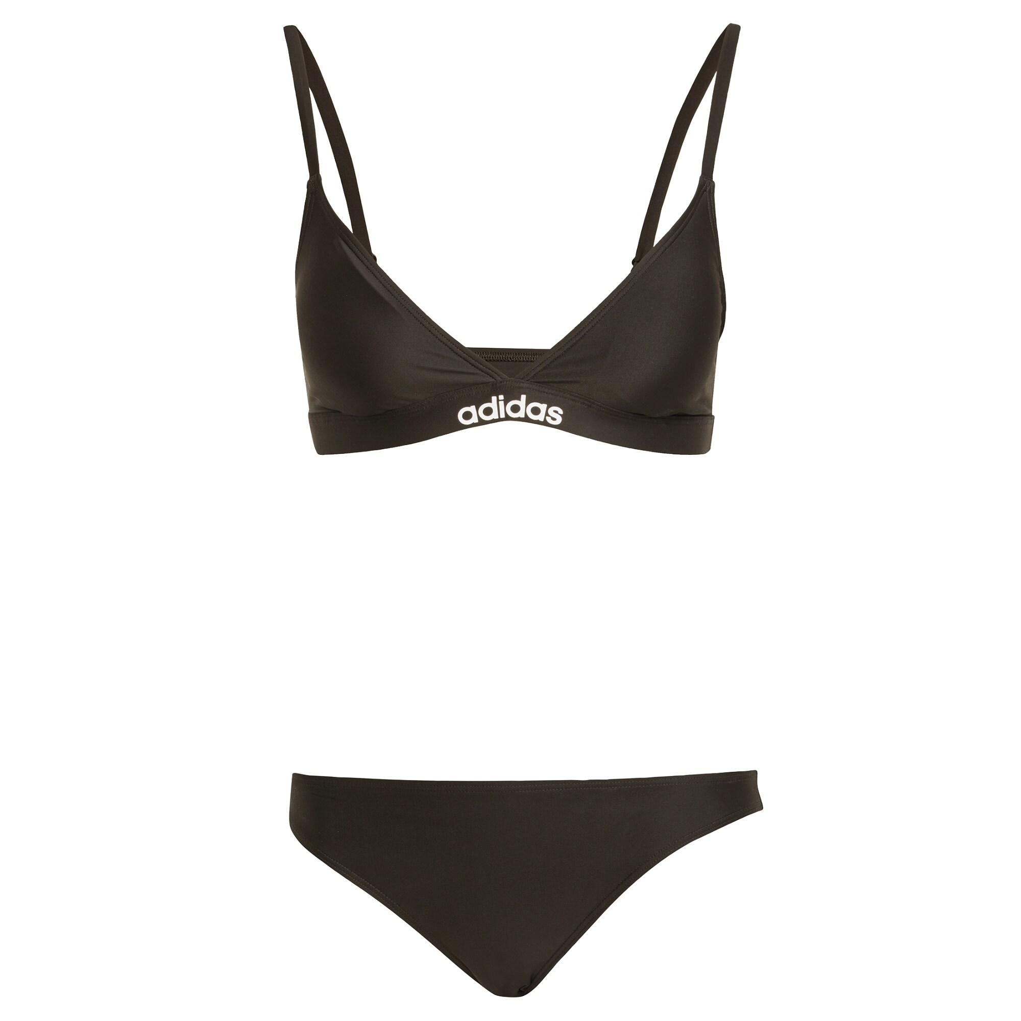 ADIDAS SPORTSWEAR Športové bikiny 'Ess'  čierna / biela