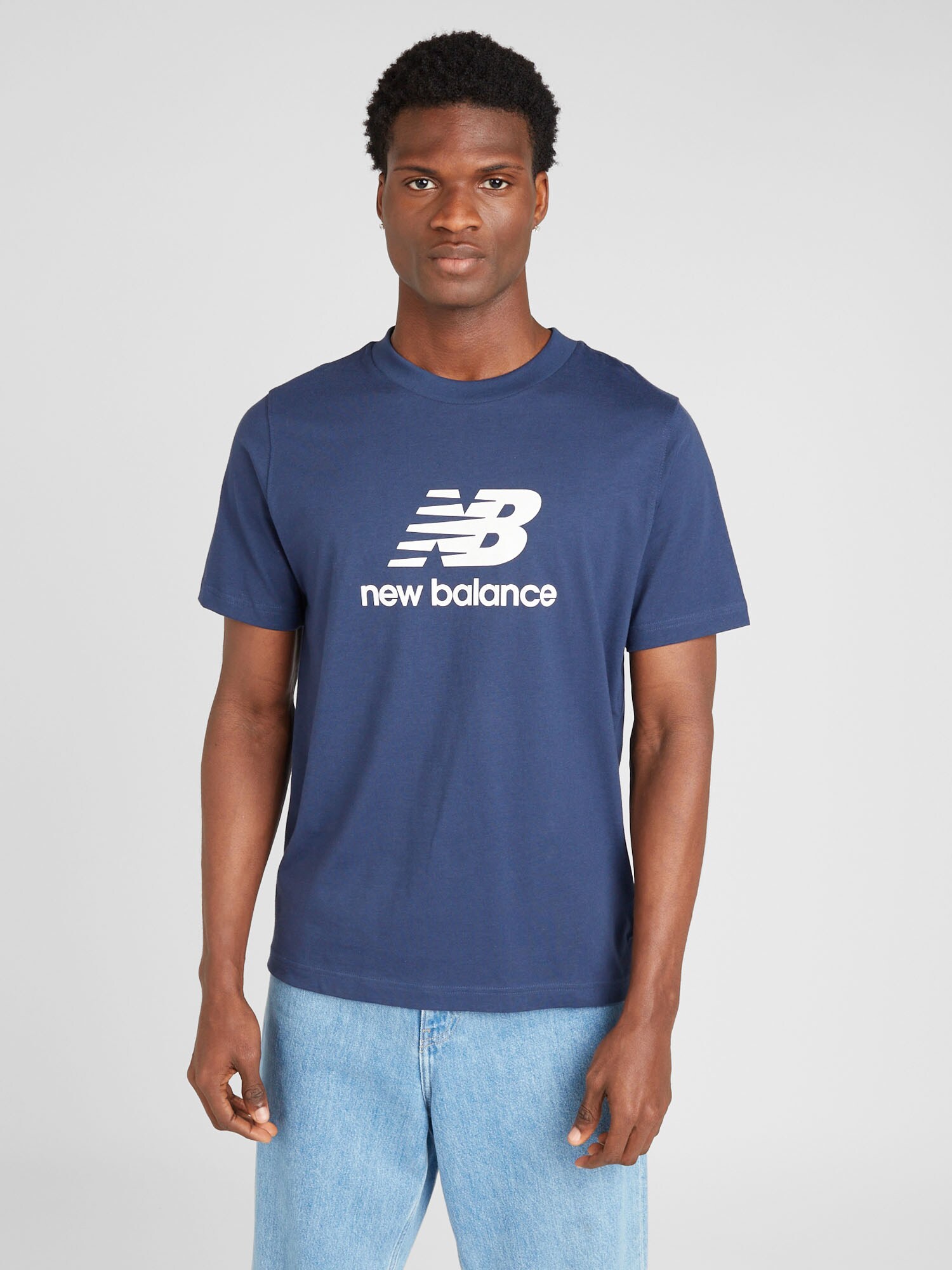new balance Póló  éjkék / fehér termék 2. képe