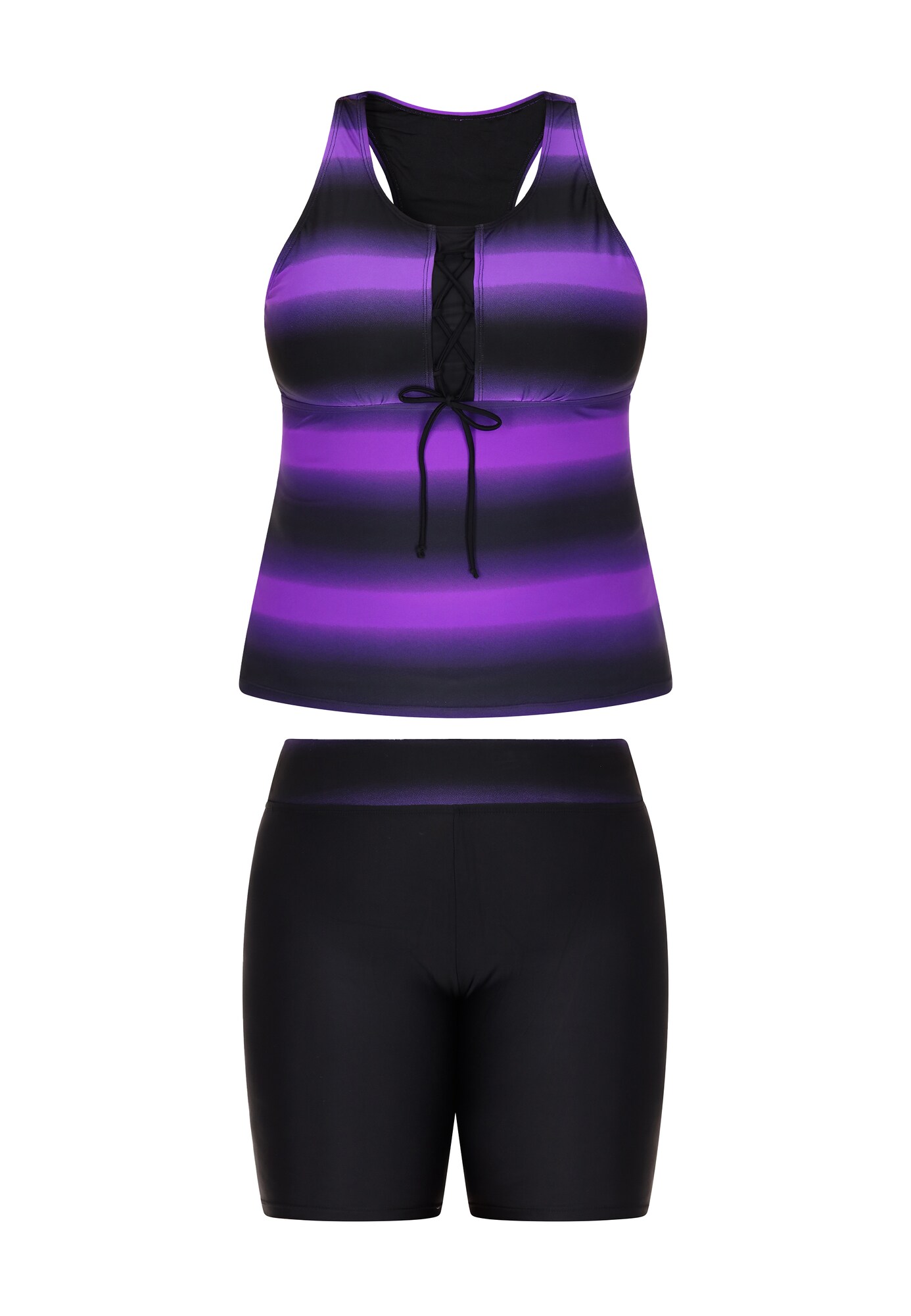 TALENCE Tankini  lila / fekete akciós termékkép 1