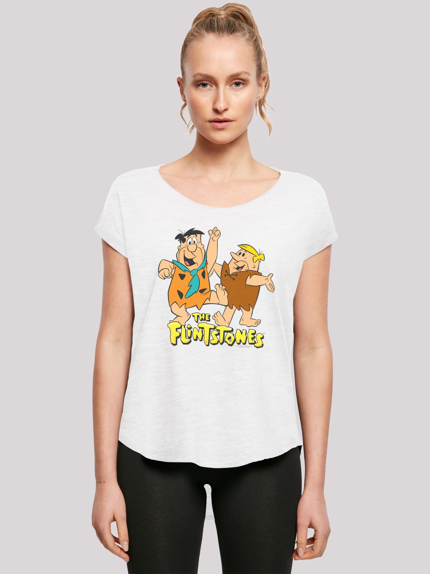 Thumbnail - F4NT4STIC T-Shirt The Flintstones Fred And Barney