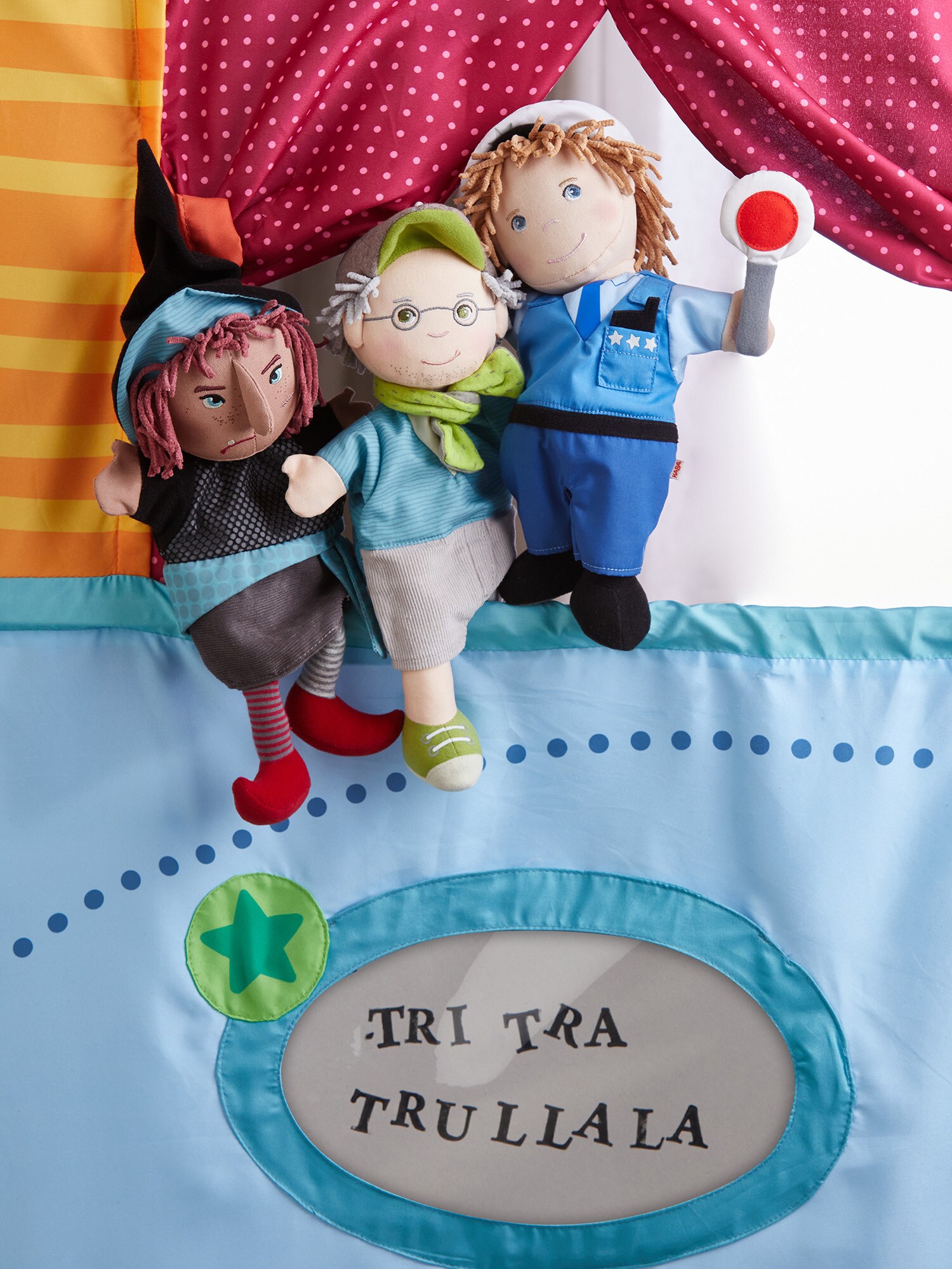 Thumbnail - HABA Handpuppe  Polizei, 27 cm