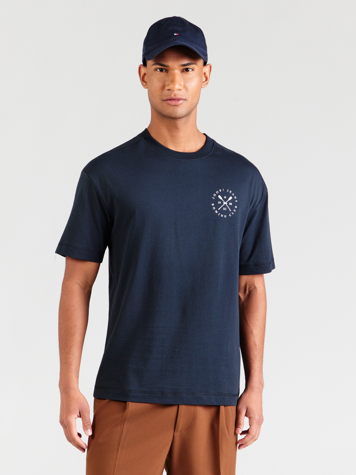 JOOP! Jeans Camiseta 'Rovenor' navy / blanco – imagen 2