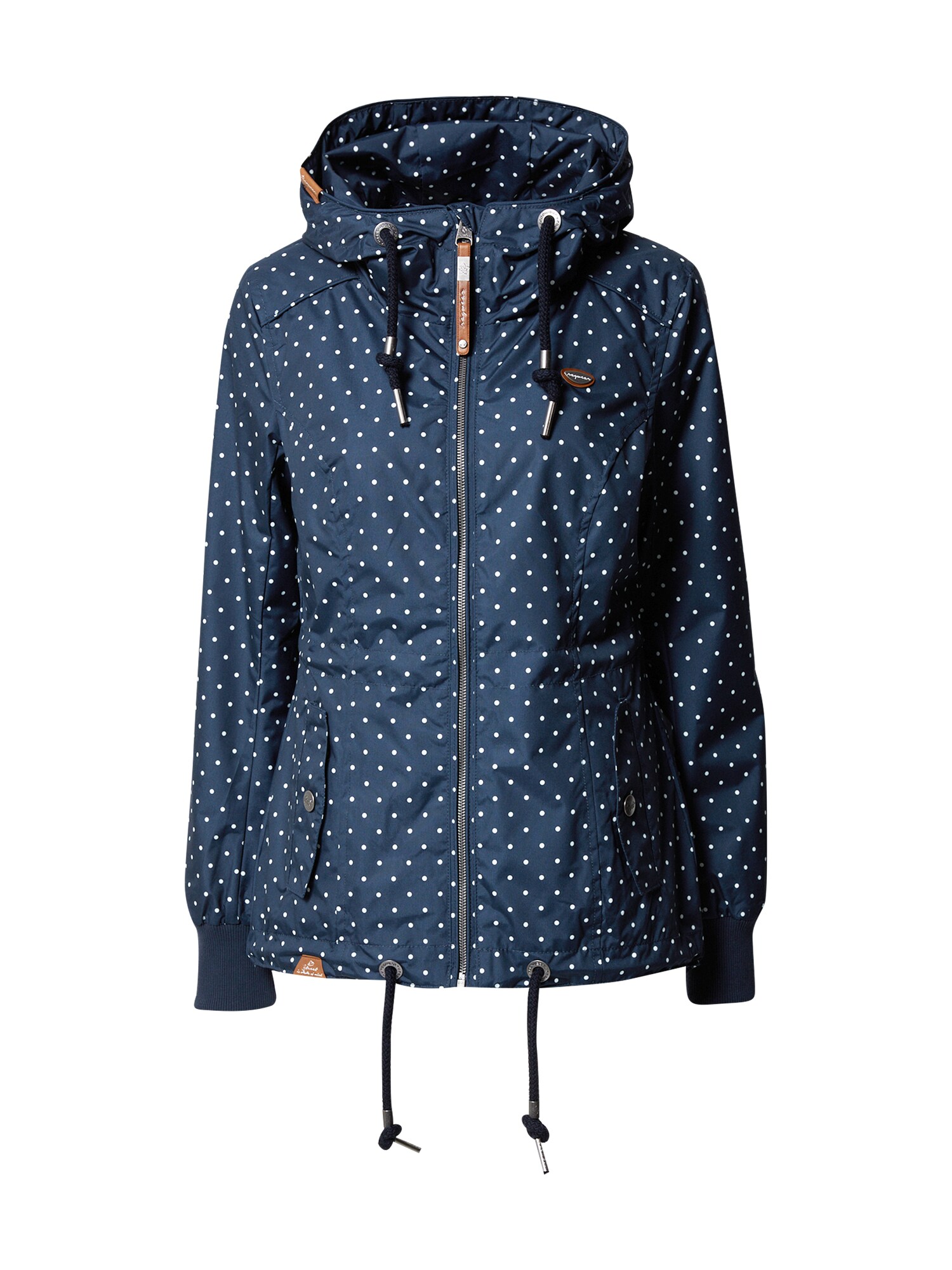 Ragwear Demisezoninė striukė 'Danka  Dots W'  mėlyna
