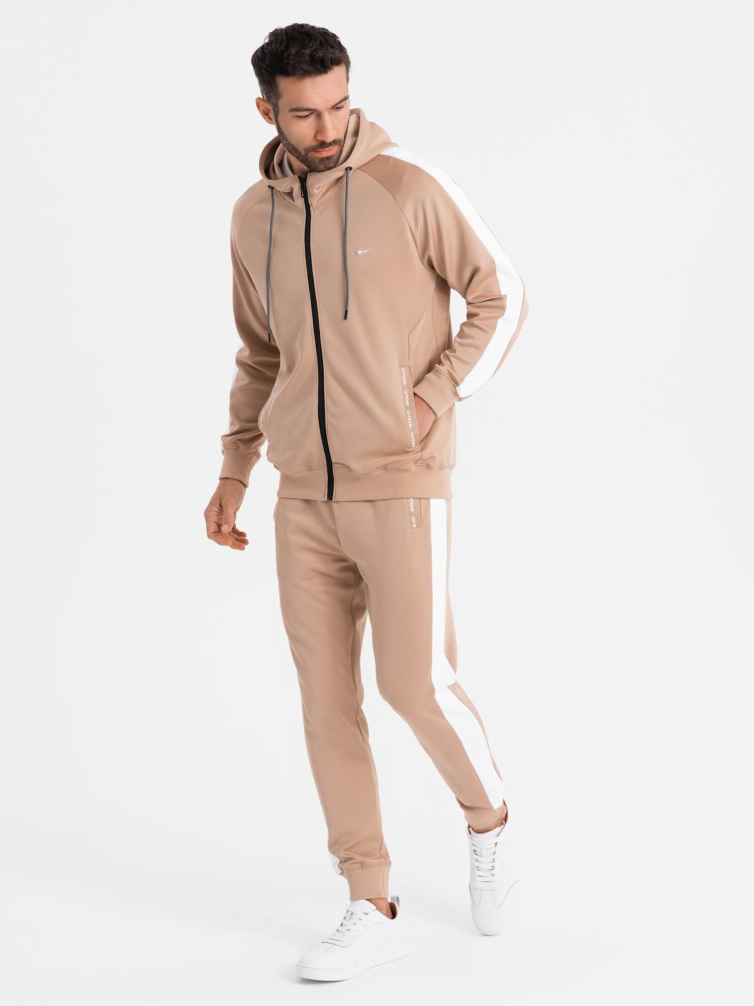 Ombre Jogging komplet svijetlobež