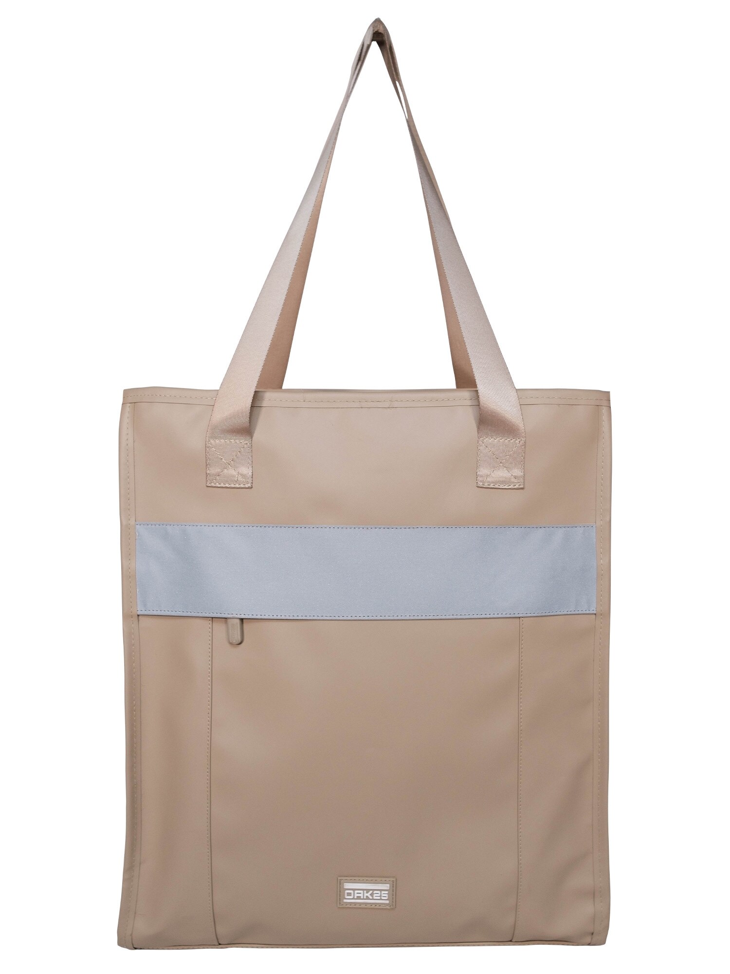 OAK25 Shopper  tmavobéžová / sivá