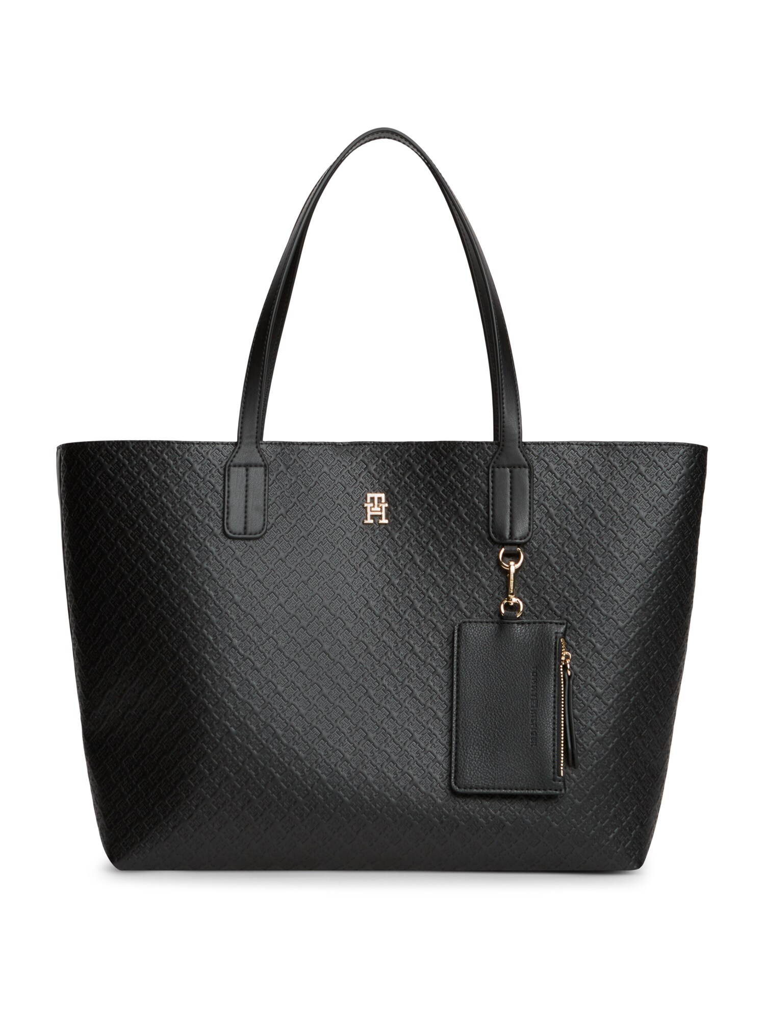 TOMMY HILFIGER Shopper 'TOTE MONO'  čierna
