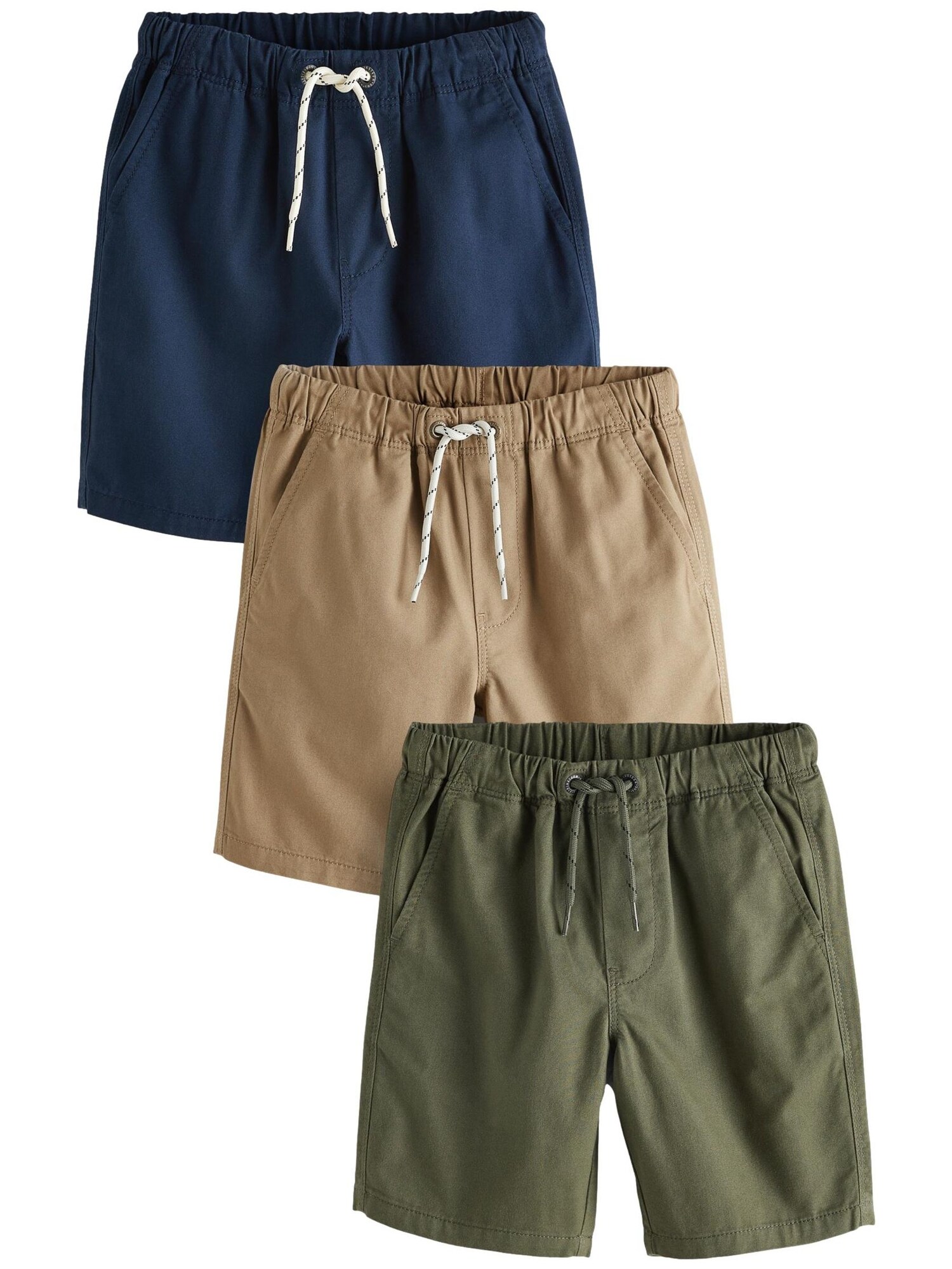 Next Pantaloni  bej / bleumarin / oliv