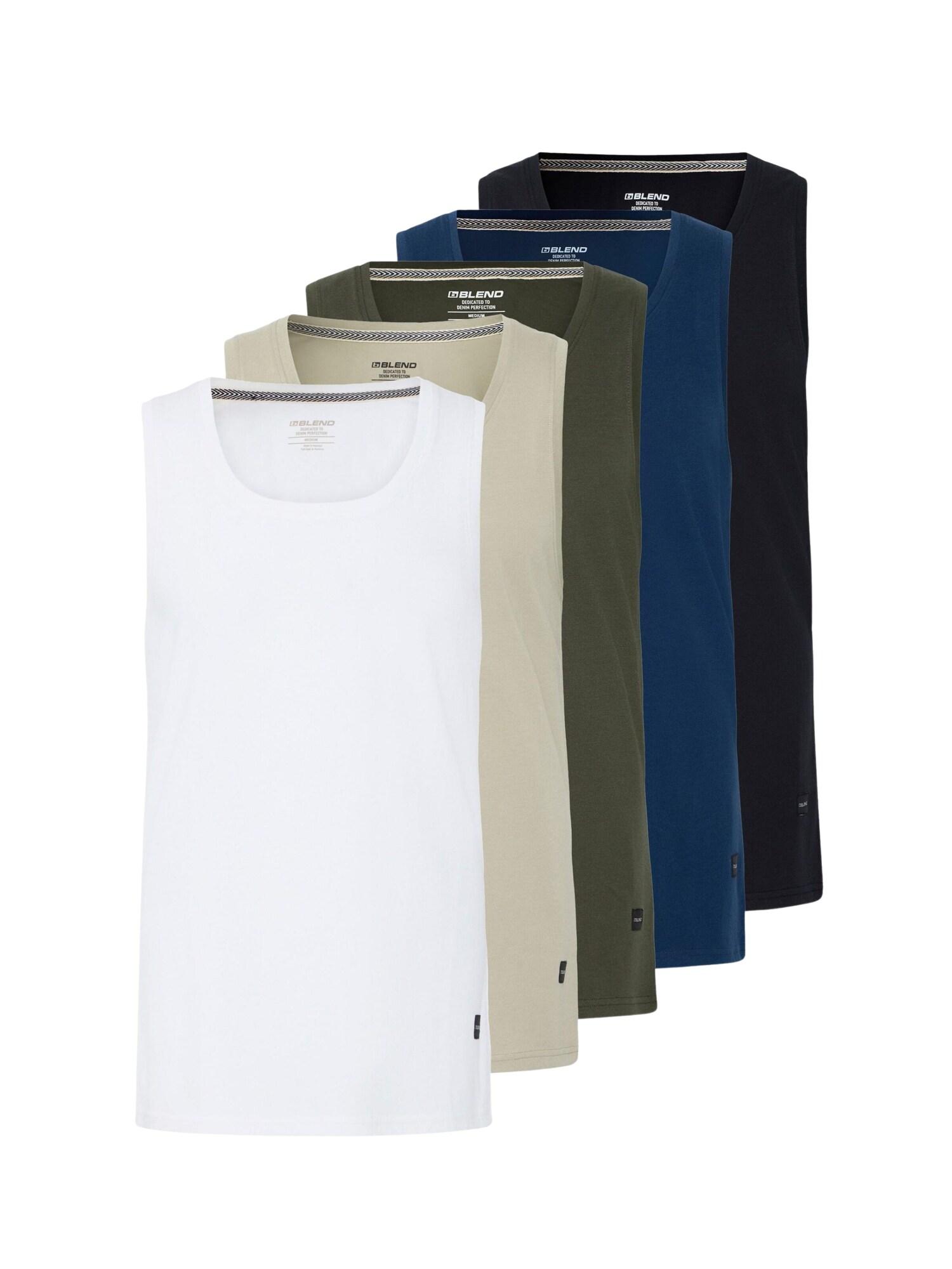 BLEND Camiseta ' BHKris 5 Pack '  mezcla de colores