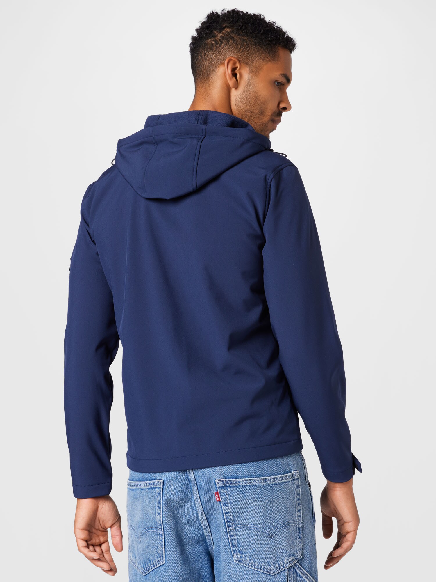 JACK & JONES Prechodná bunda 'JJEMarvin'  tmavomodrá (obrázok 3)