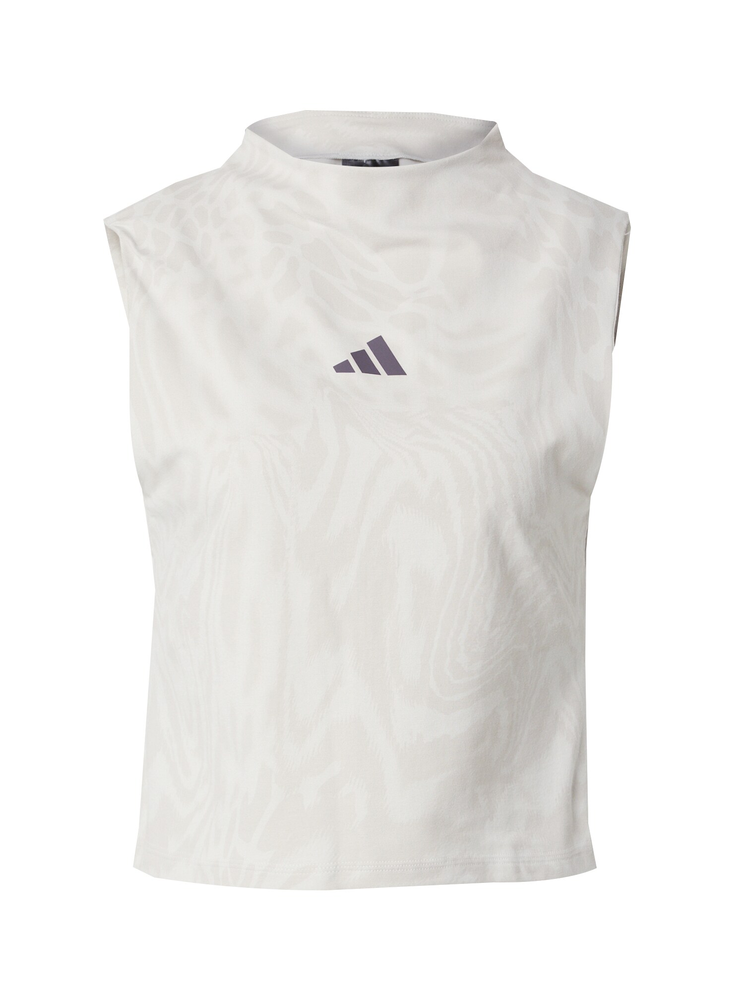 ADIDAS SPORTSWEAR Sport top  greige / fekete / piszkosfehér akciós termékkép 1