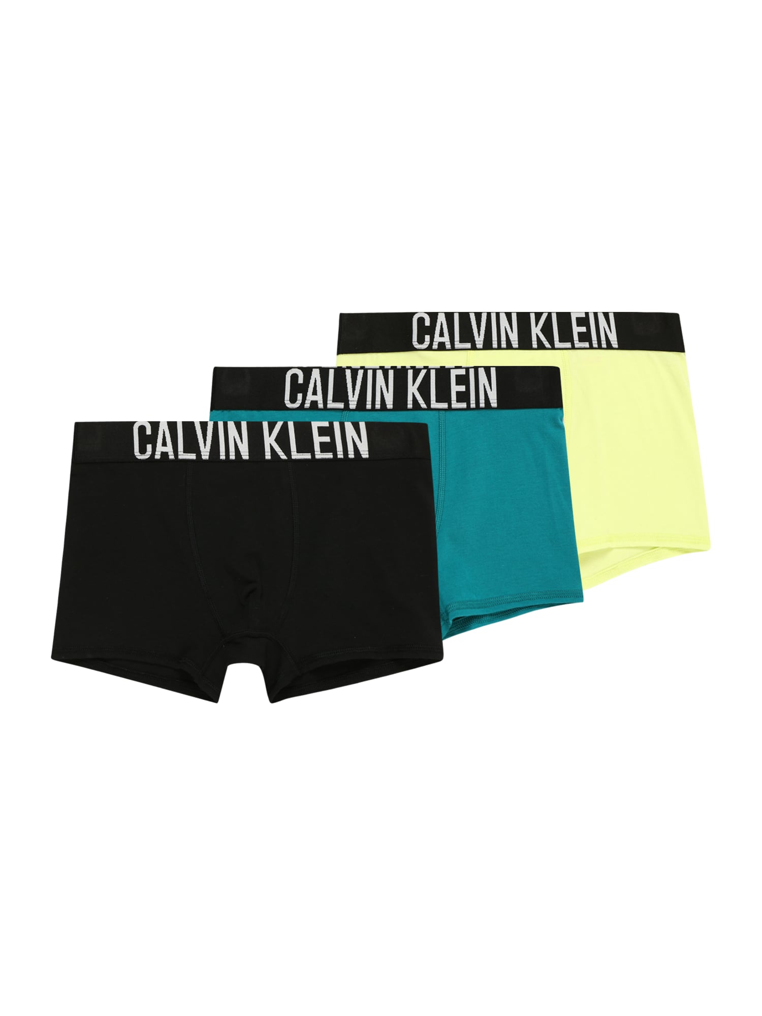 Calvin Klein Underwear Spodnjice  svetlo rumena / žad / črna / bela
