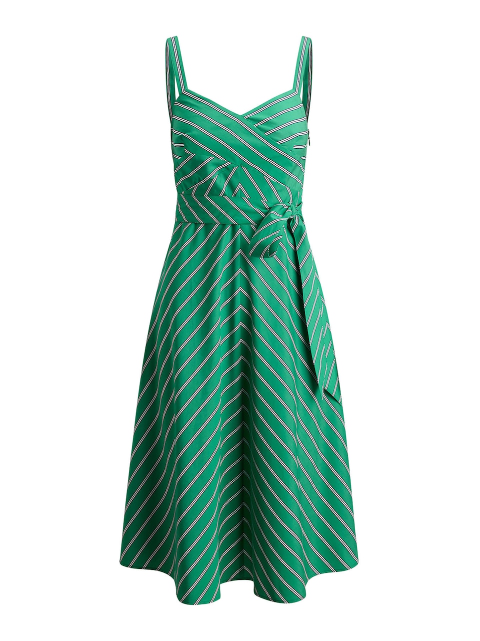 Sommarklänning '70S' limette / svart