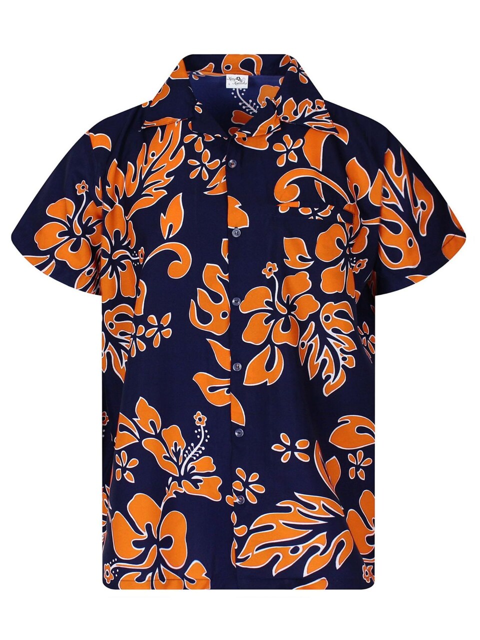 T-shirt 'Hibiscus Blue Line'