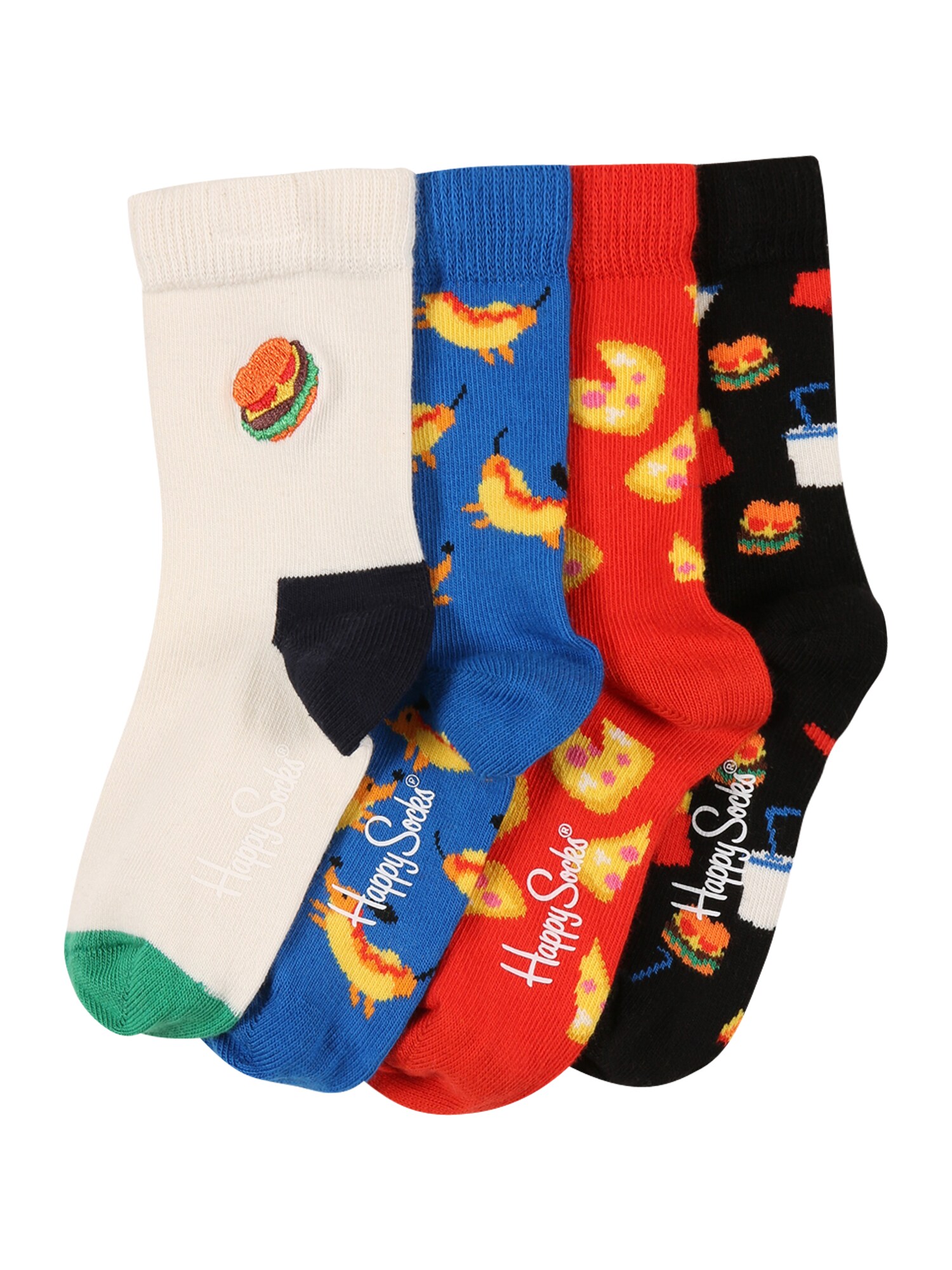 Happy Socks Kojinės 'Anna S'  balta / mėlyna / raudona / juoda