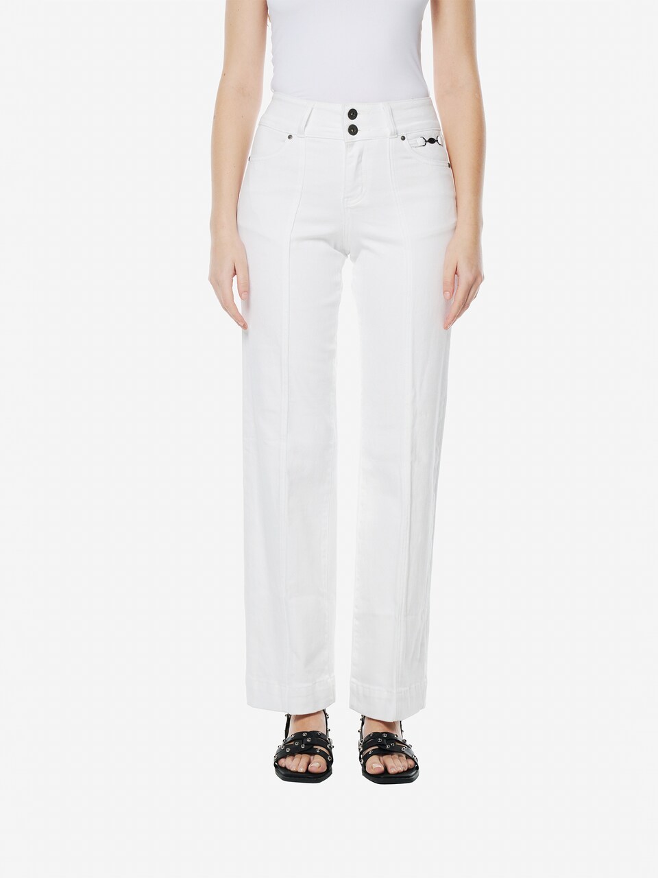 Pressveckade jeans