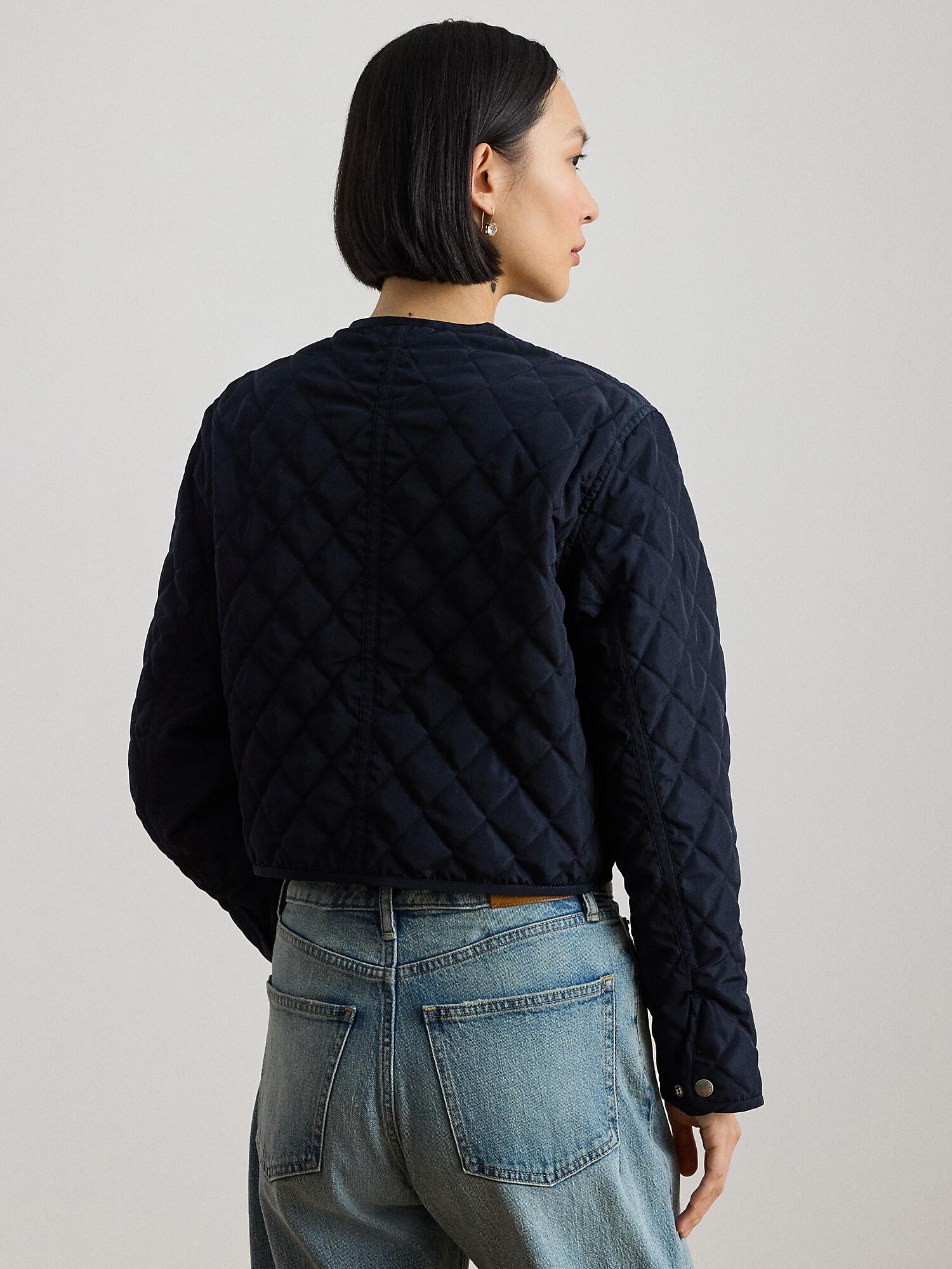 Lauren Ralph Lauren Chaqueta de entretiempo navy – imagen 11