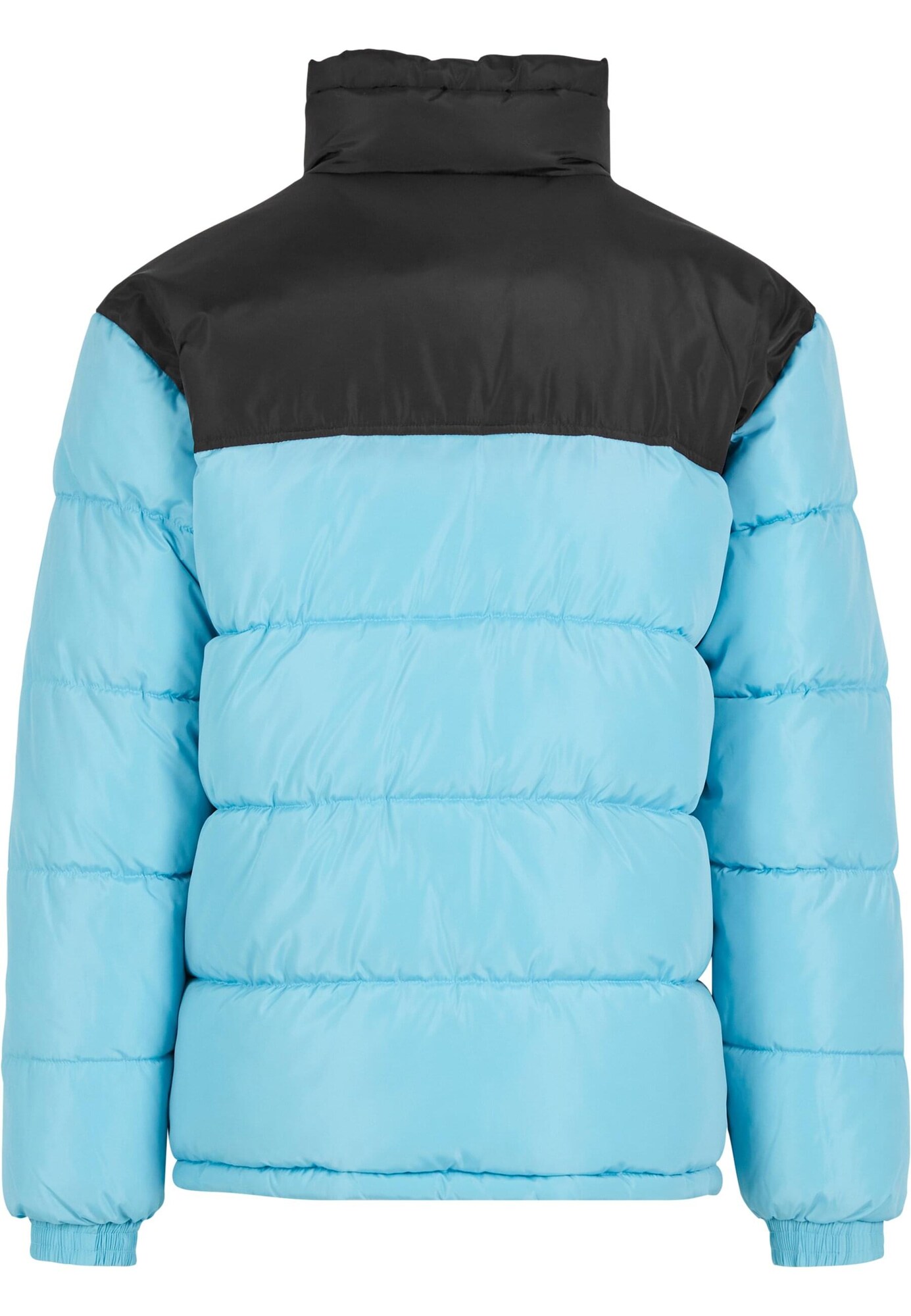 Karl Kani Chaqueta de entretiempo azul claro / negro / blanco – imagen 2