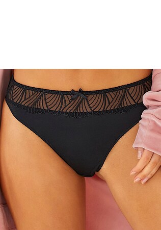 LASCANA, Slip, fekete