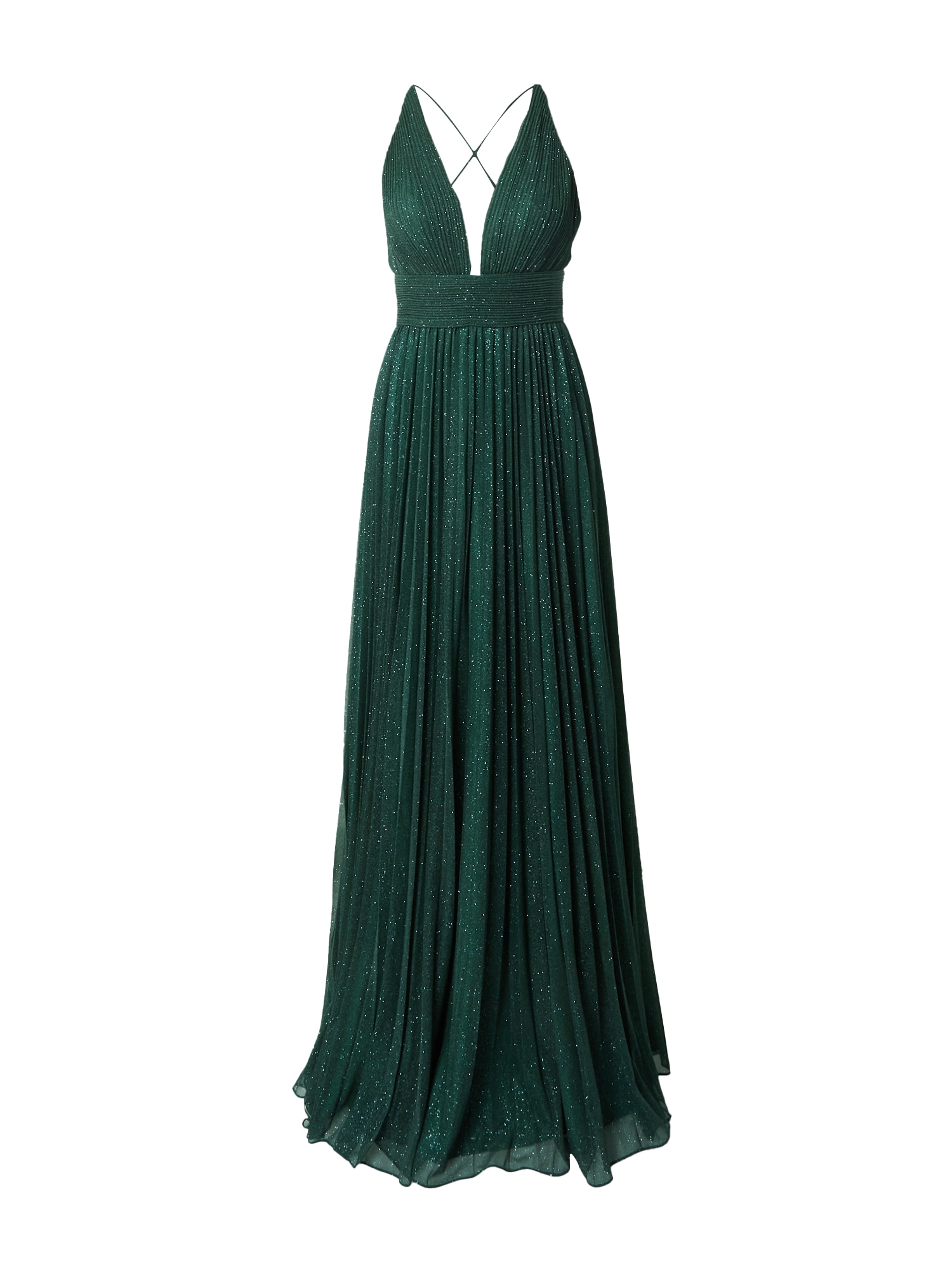 LUXUAR Večernja haljina  smaragdno zelena