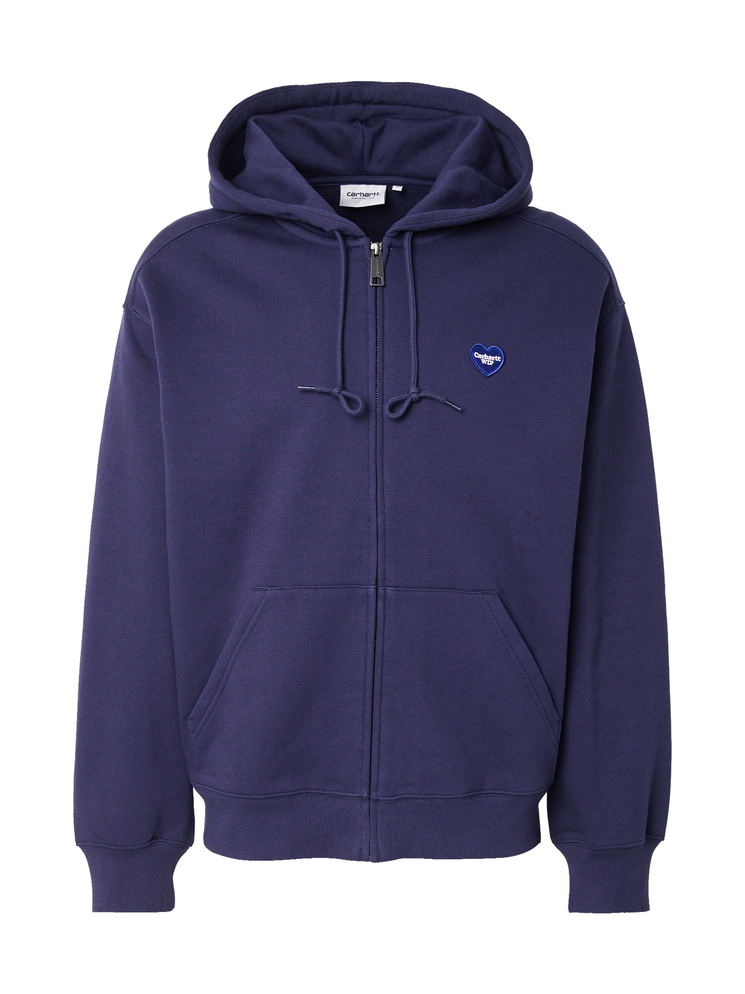 Carhartt WIP Tréning dzseki 'Heart II Hartt'  kék / tengerészkék / fehér akciós termékkép 1