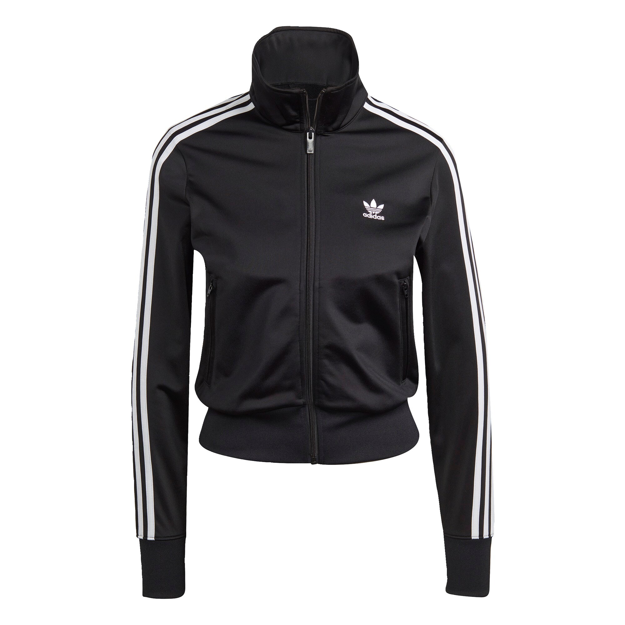 ADIDAS ORIGINALS Tepláková bunda 'Adicolor Classics Firebird'  čierna / biela