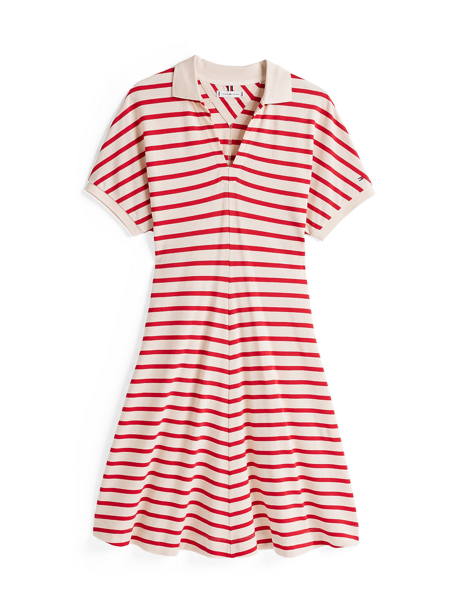 TOMMY HILFIGER Ruha  piros / fehér akciós termékkép 1