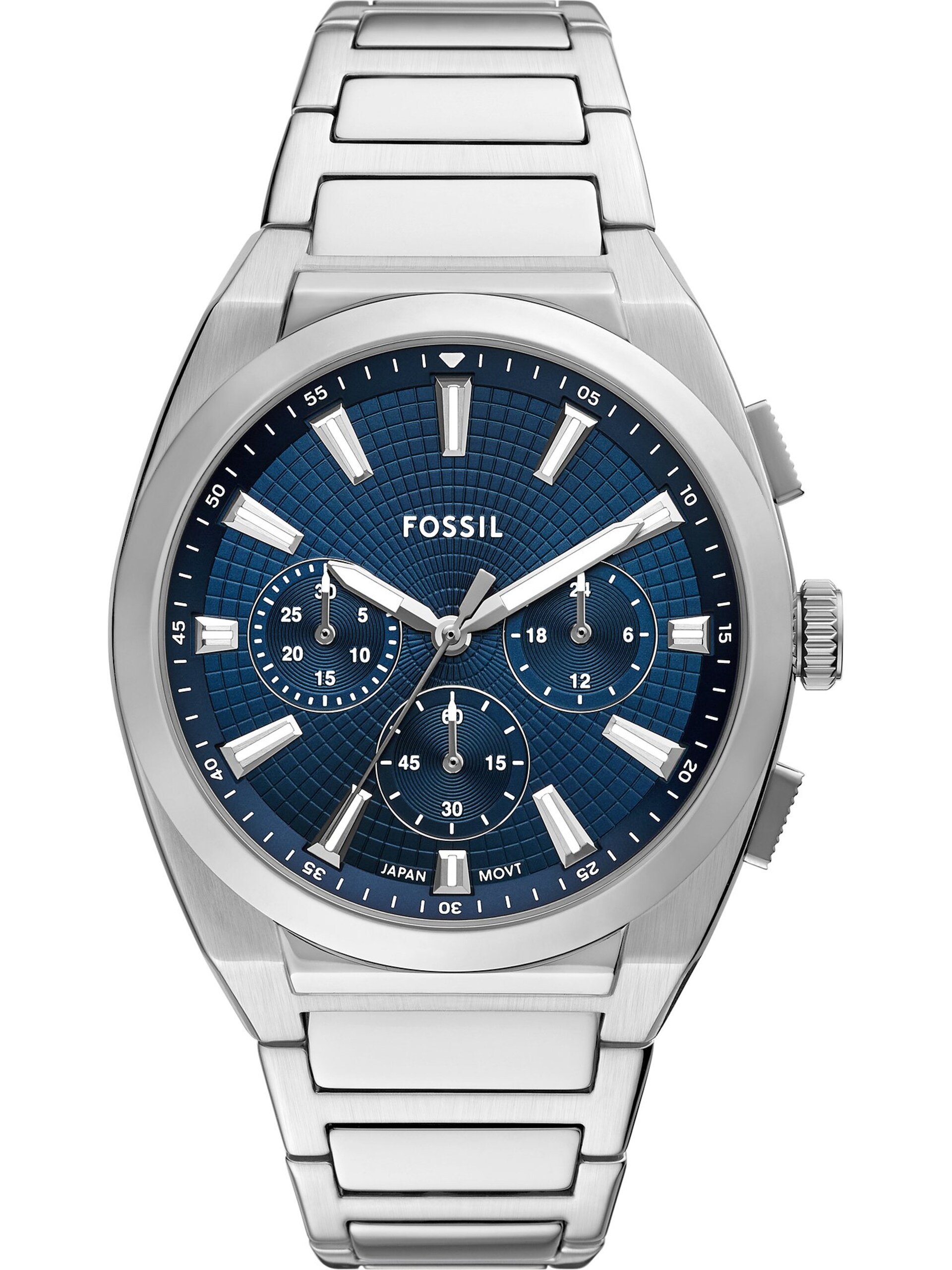 FOSSIL Analog klocka 'Everett' herr