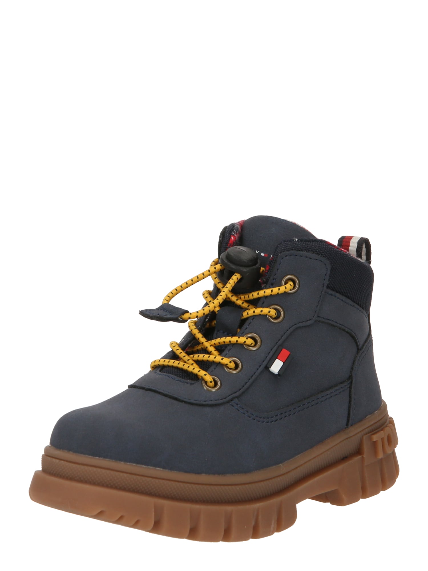 TOMMY HILFIGER Čižmy  námornícka modrá / krvavo červená / biela
