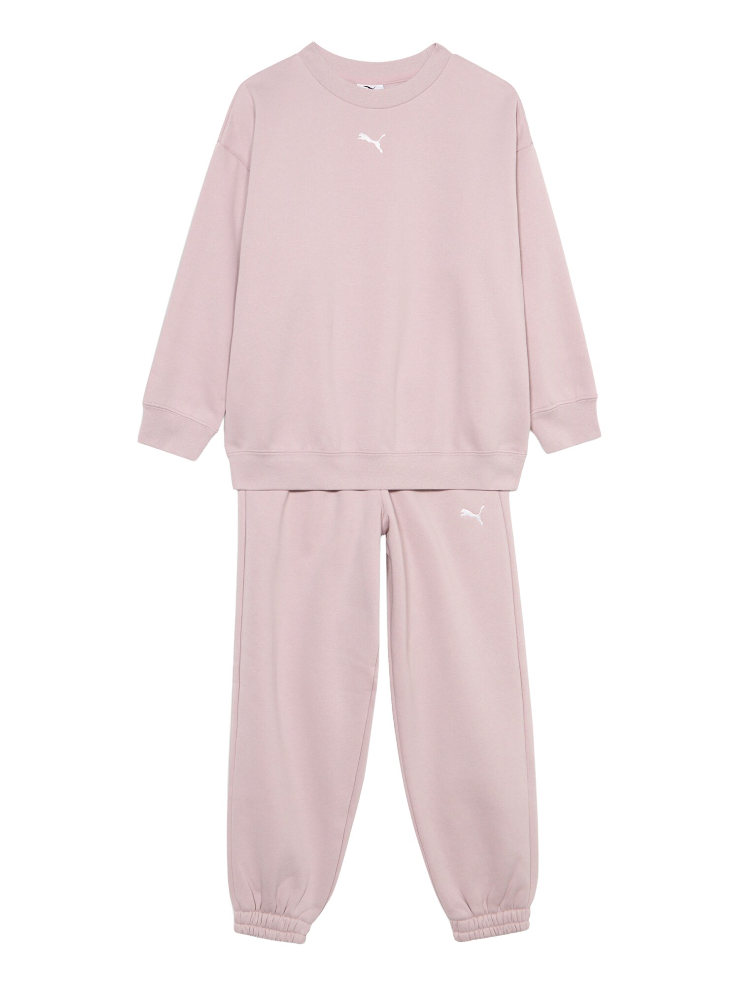 PUMA Joggingová súprava  staroružová / biela