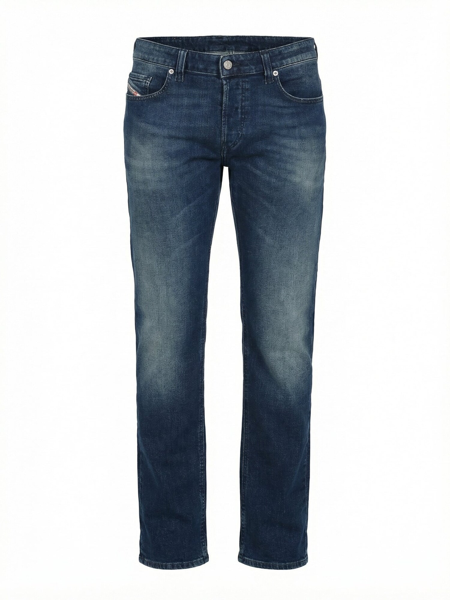 DIESEL Vaquero 'Straight SAFADO-X' azul oscuro