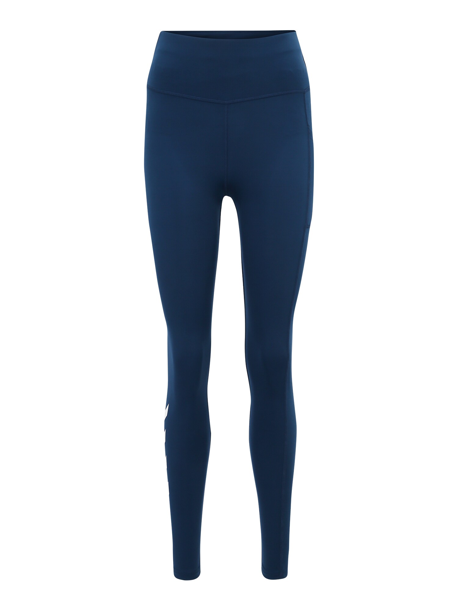 Hummel Pantaloni sport Te Tola  bleumarin / alb