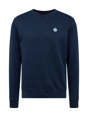 North Sails Sweatshirt Navy / Lichtblauw / Wit