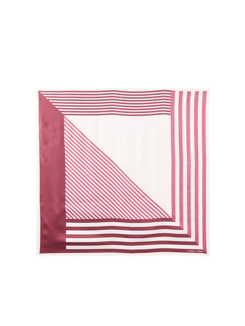Scarf 'Elli' pitaya / burgunder