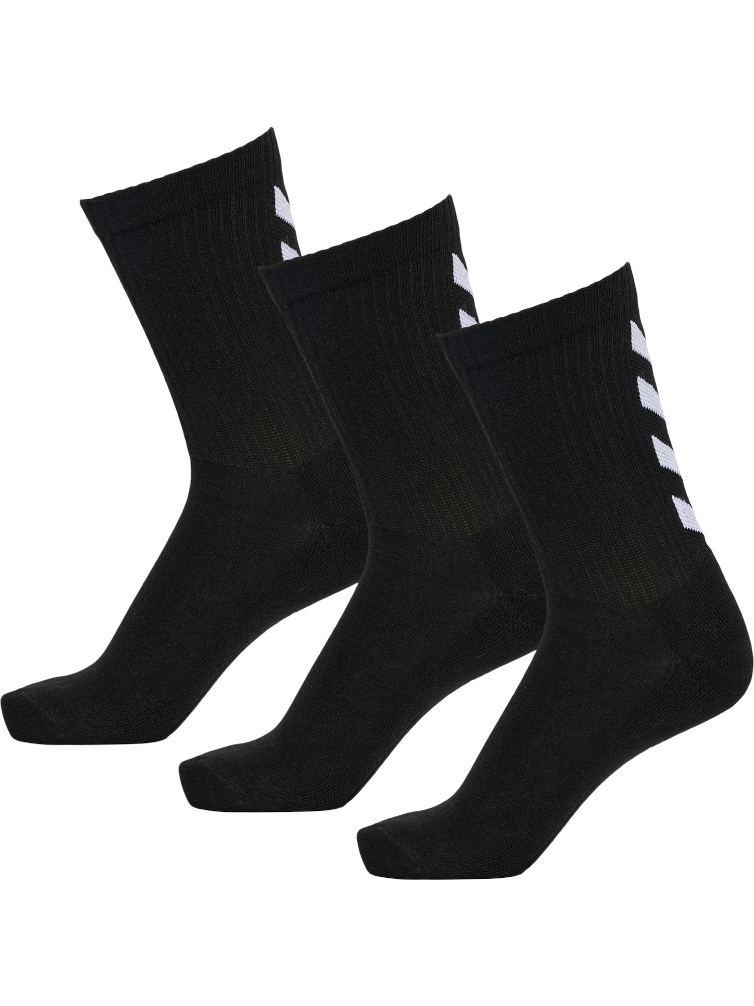 Hummel Sportinės kojinės juoda / balta