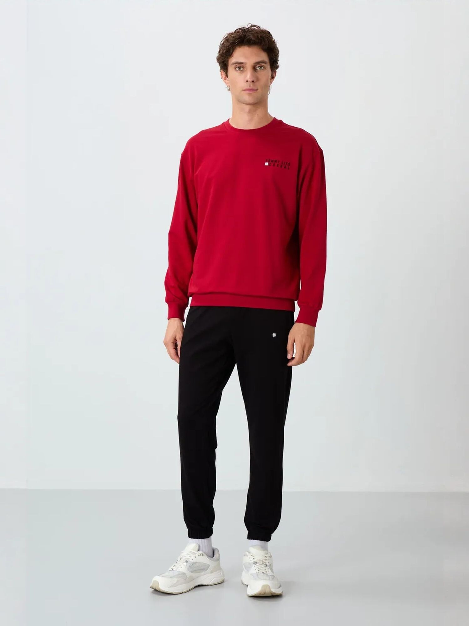 Tommy Life Jogging komplet crvena / crna