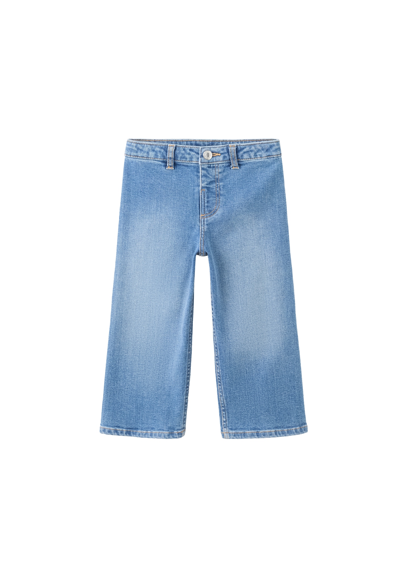 MANGO KIDS Jeans SEAMLESS albastru denim