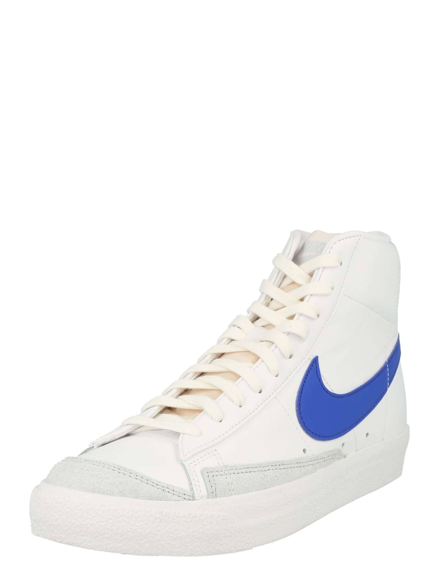 Nike Sportswear Високи маратонки 'BLAZER MID 77 VNTG'  небесносиньо / светлосиво / пастелно оранжево / бяло