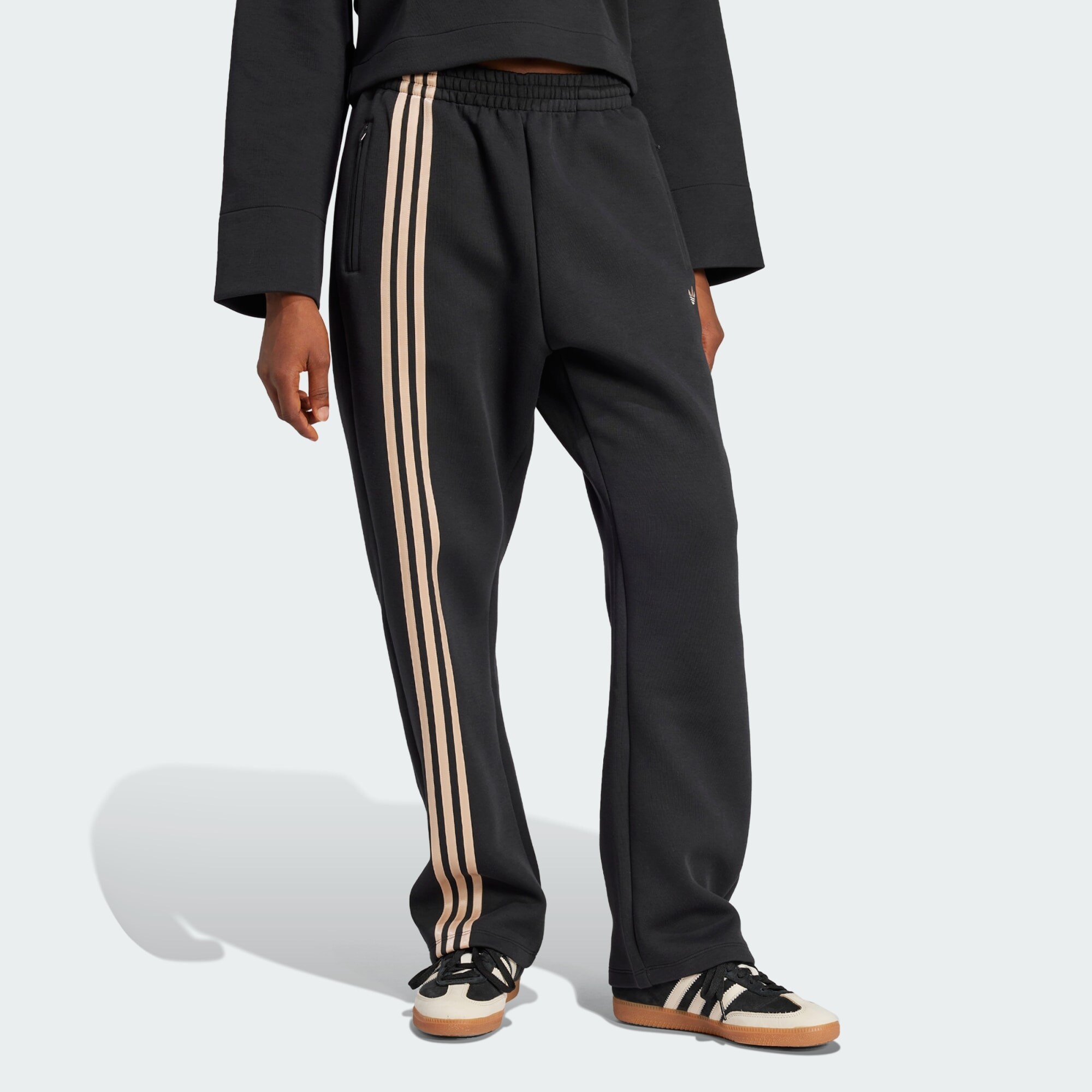 ADIDAS ORIGINALS Nadrág  krém / fekete termék 2. képe