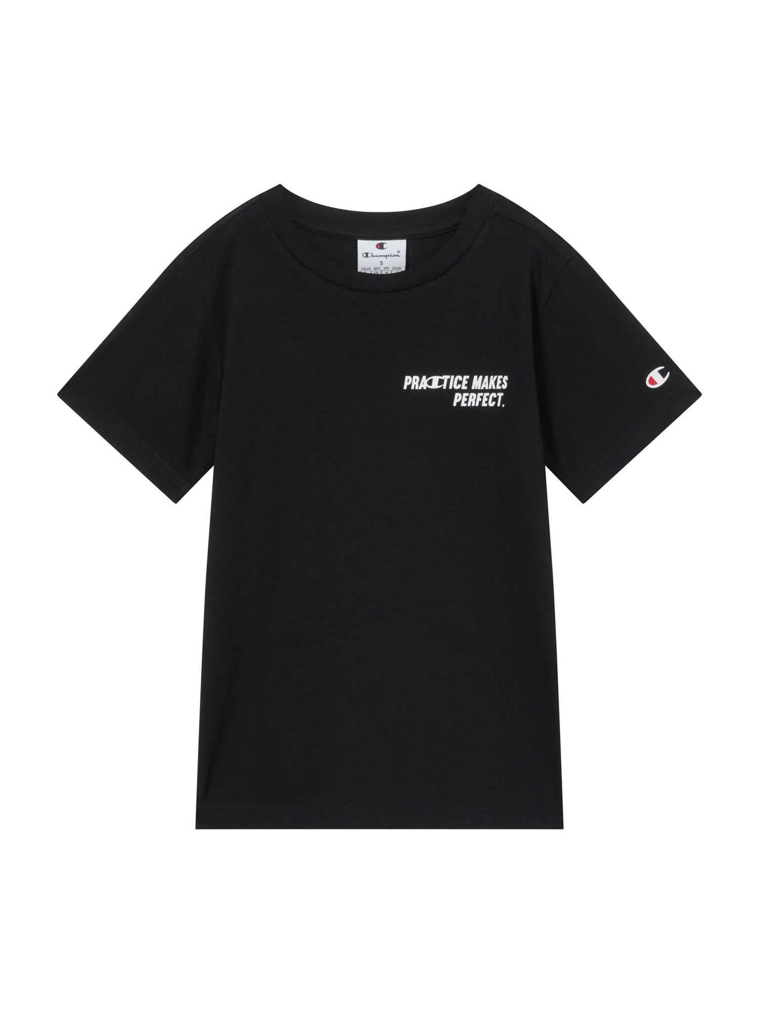 Champion Authentic Athletic Apparel Tricou  gri / negru / alb